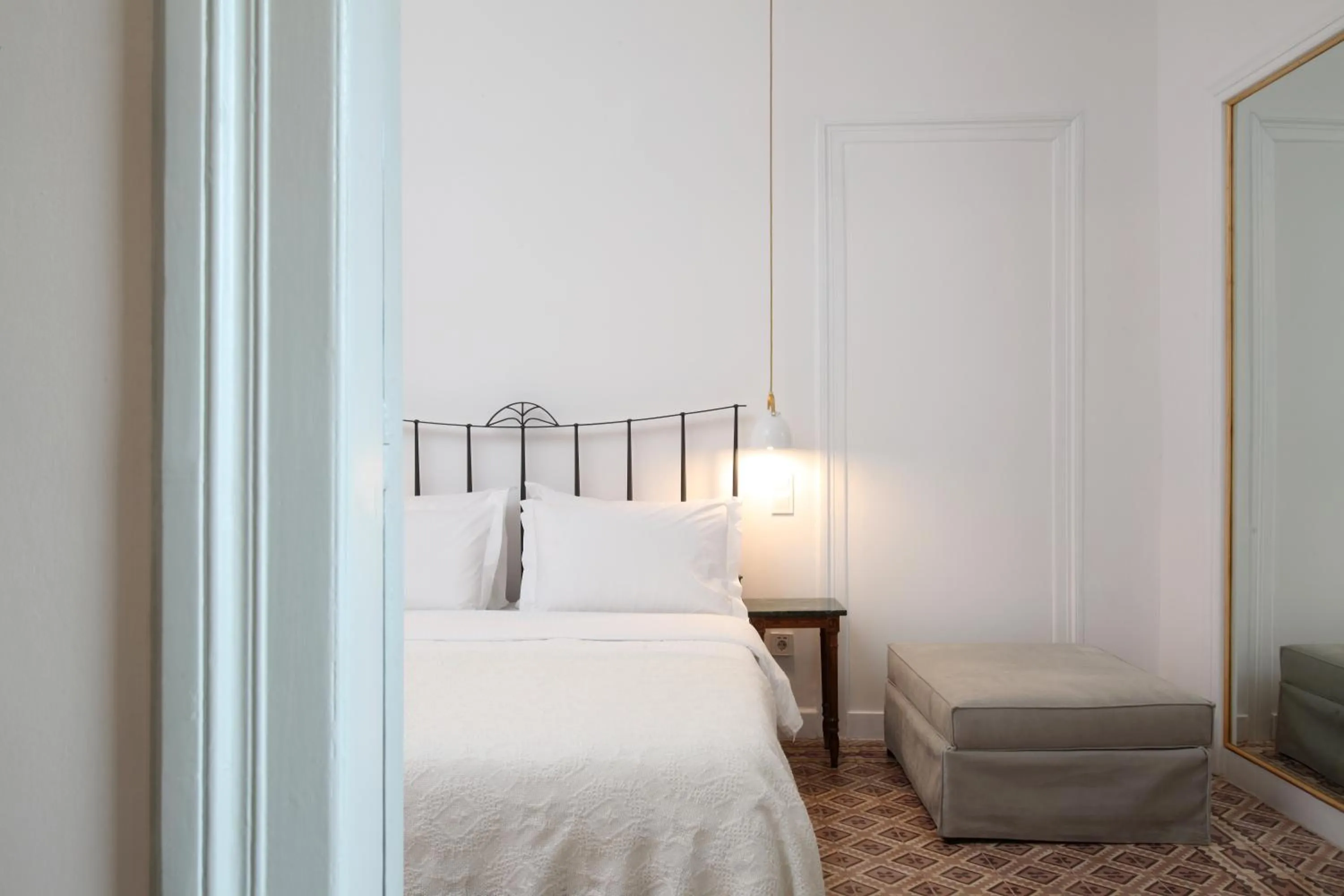 Bed in Live in Athens, THISEIO Historic House