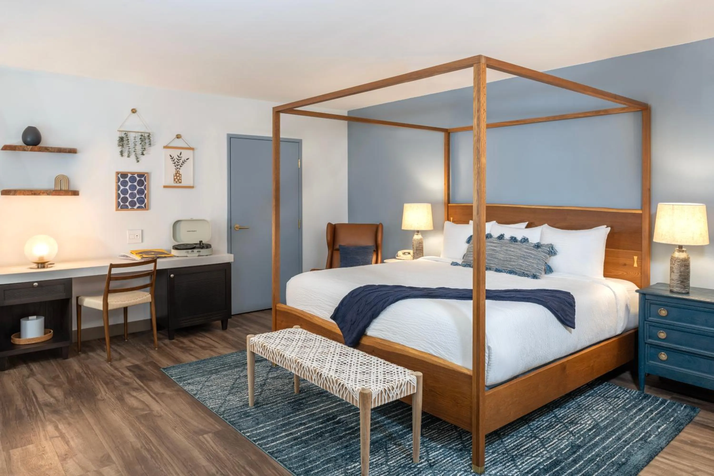 Bed in Cardiff By The Sea Lodge