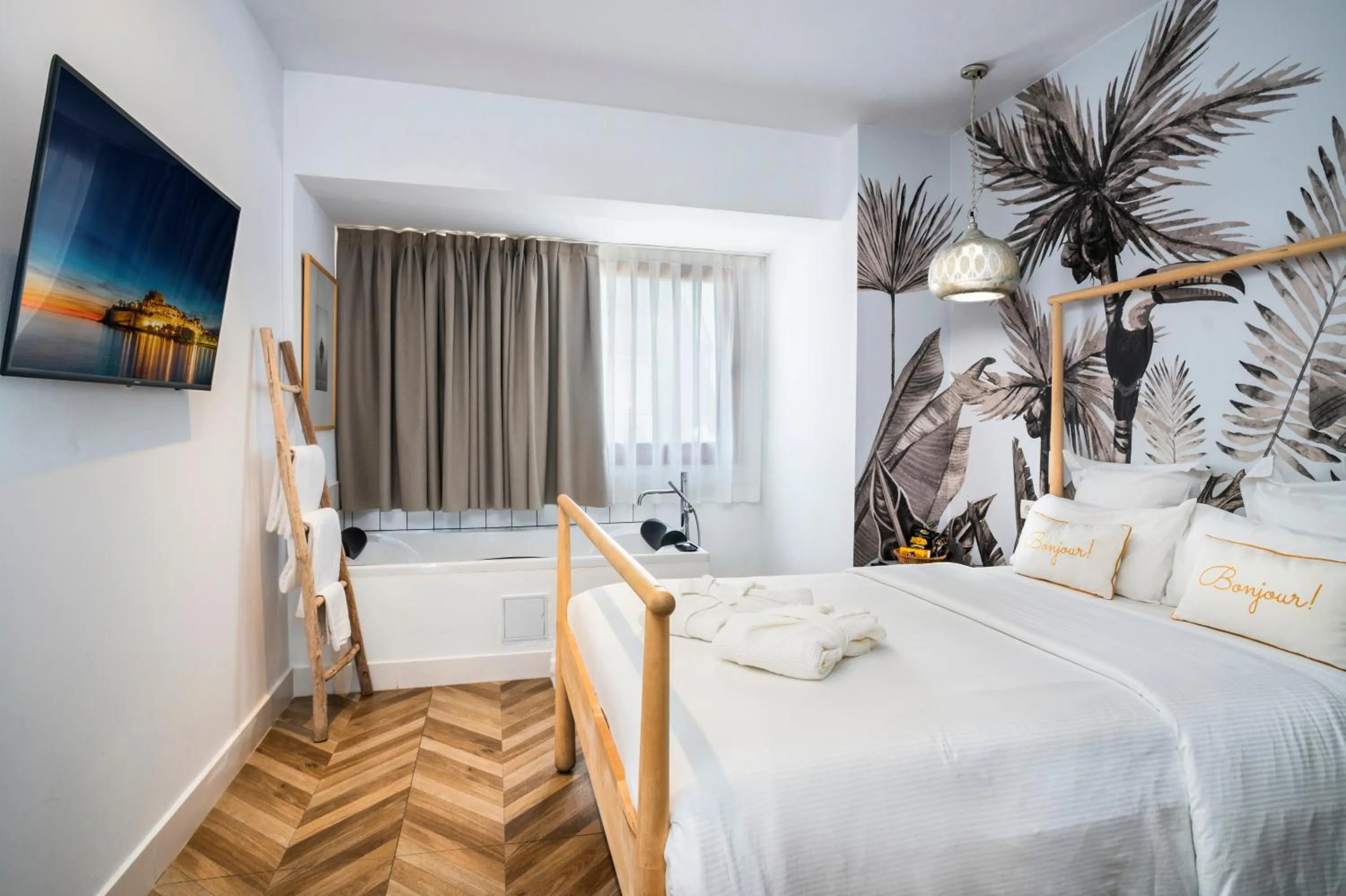 Bed in Duna Hotel Boutique