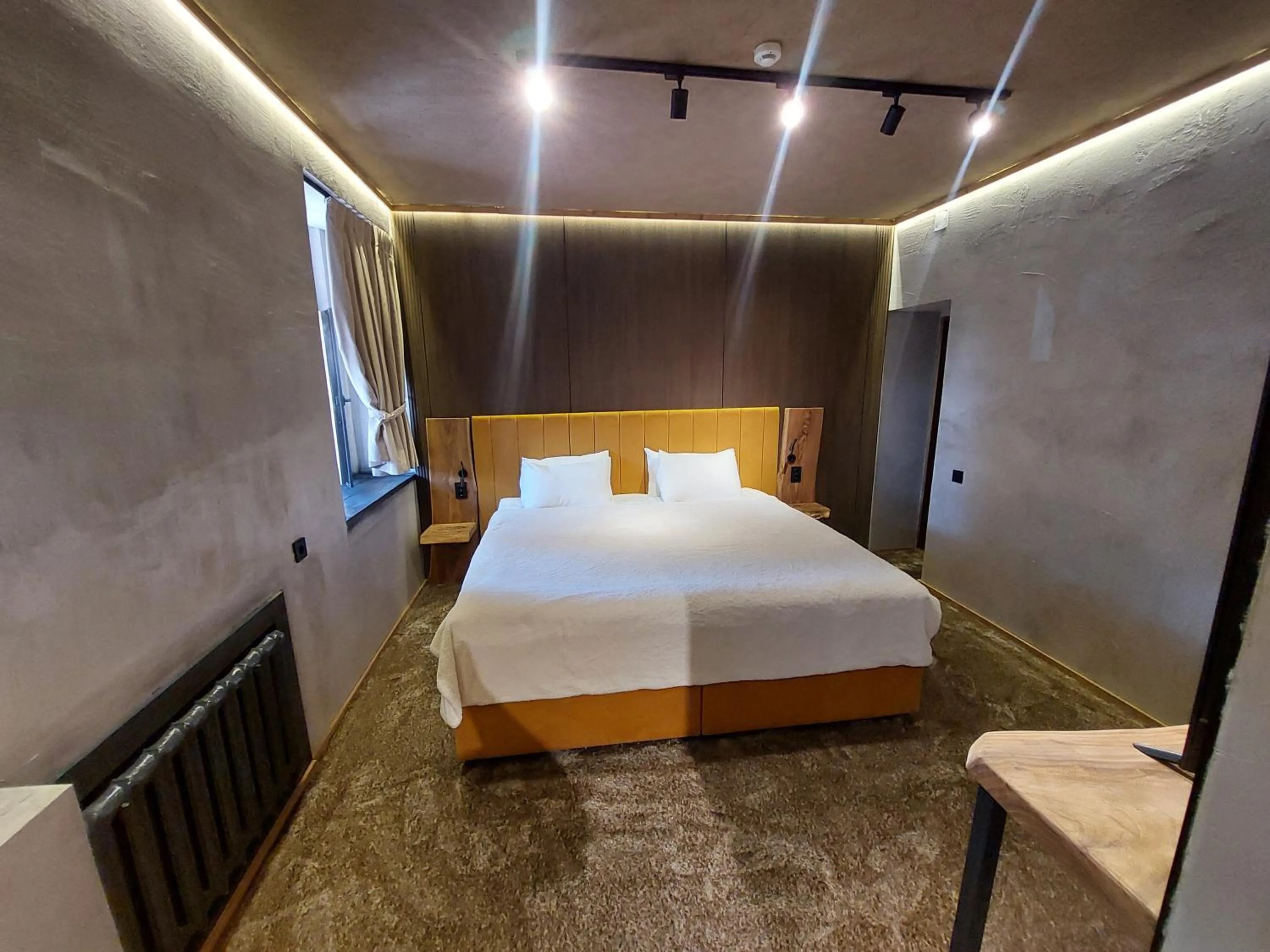 Bed in Shymbulak Resort Hotel