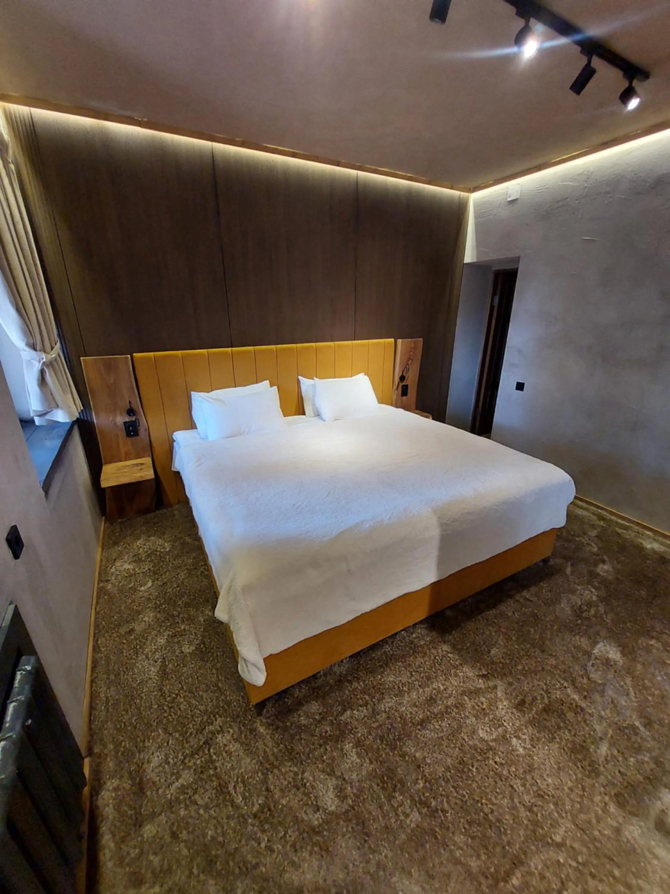 Bed in Shymbulak Resort Hotel