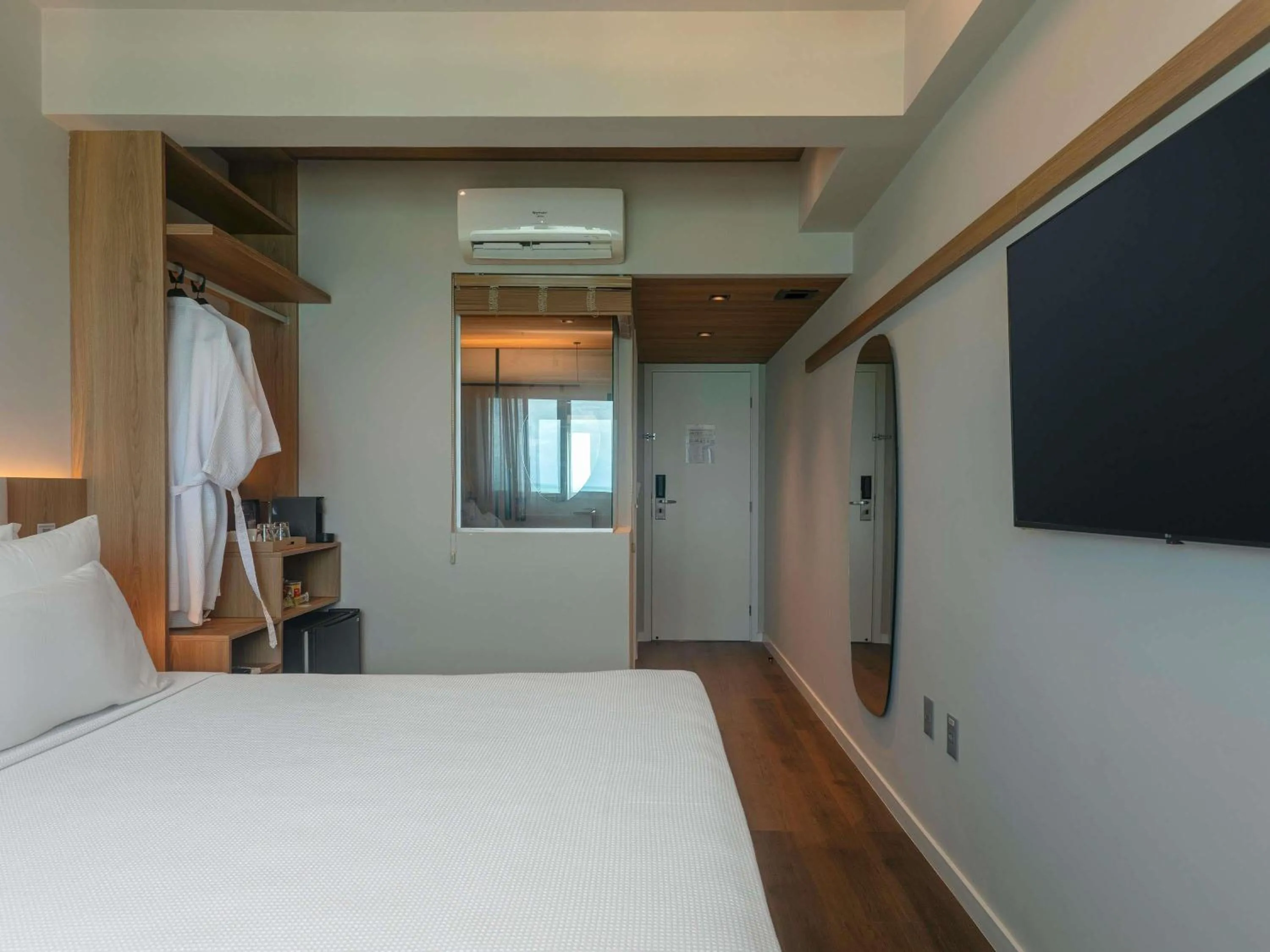 Bedroom, Bed in Mercure Maceio Pajuçara