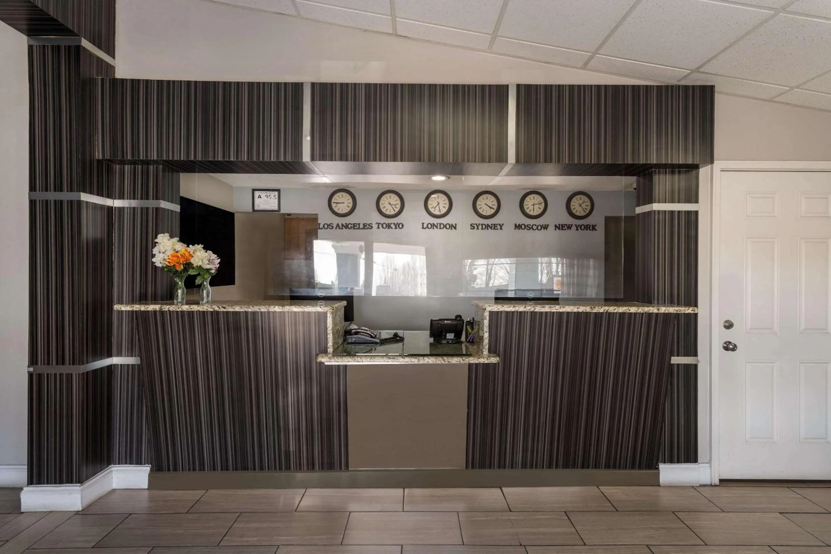 Lobby or reception in Rodeway Inn Charlotte Airport Area