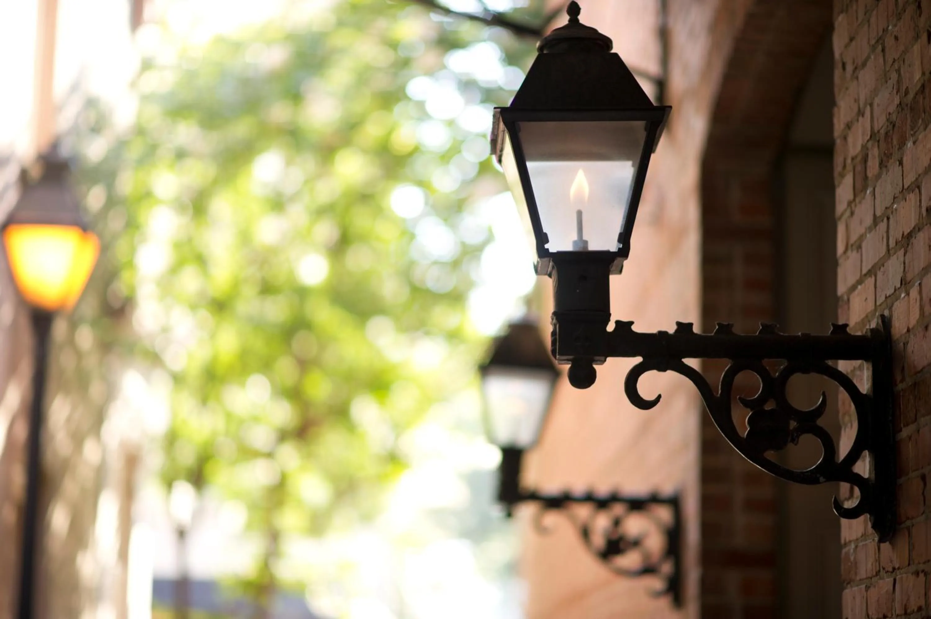 Decorative detail in Fulton Lane Inn