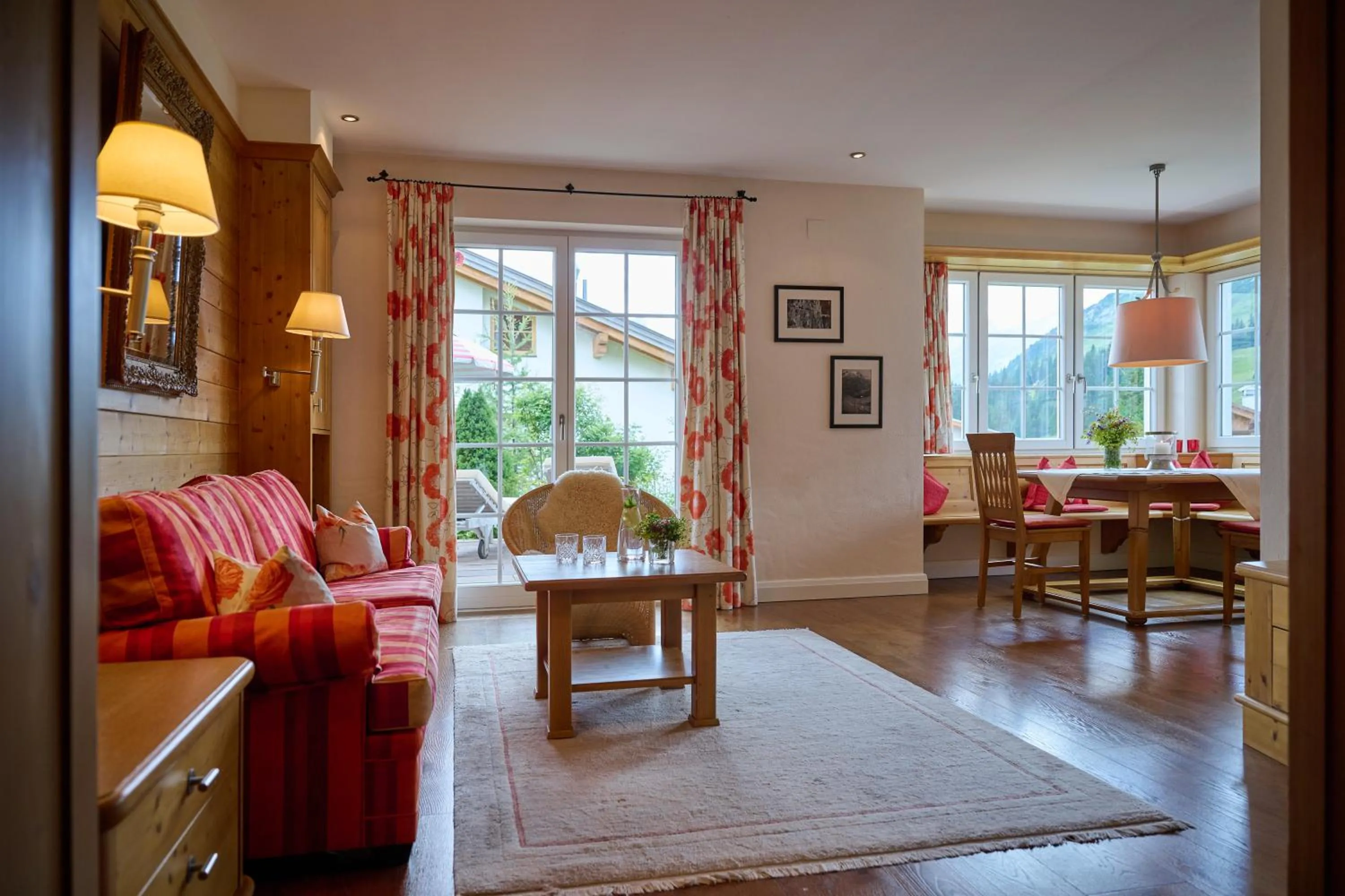 Living room in Hotel Mohnenfluh