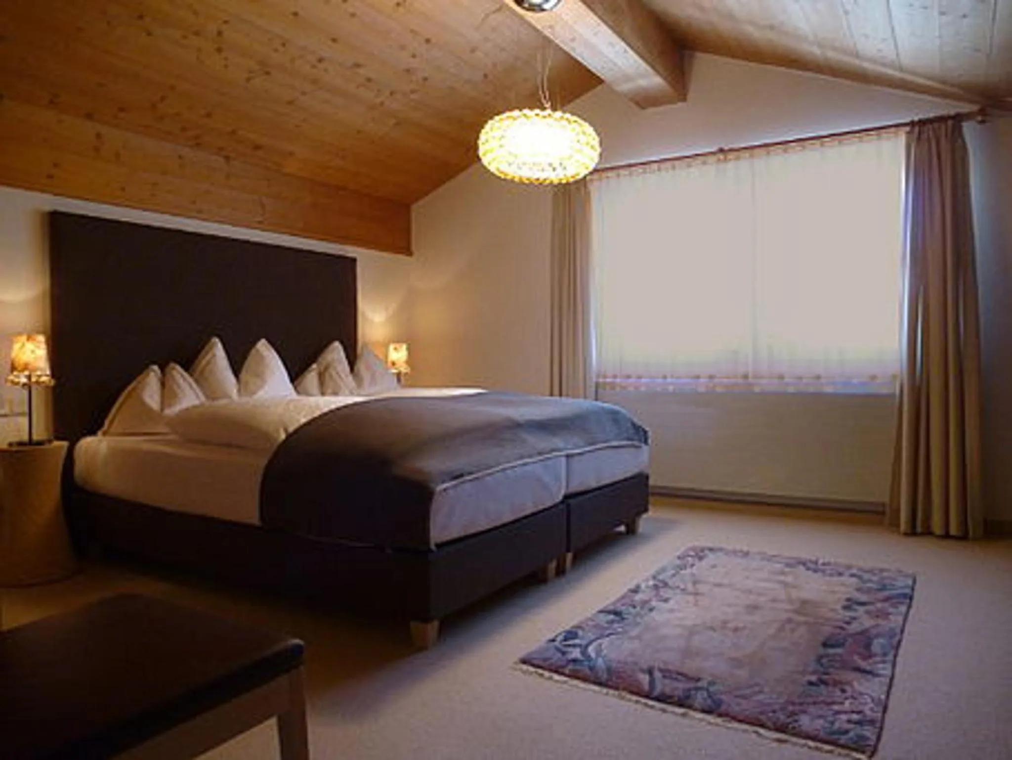 Bedroom, Bed in Hotel Mohnenfluh