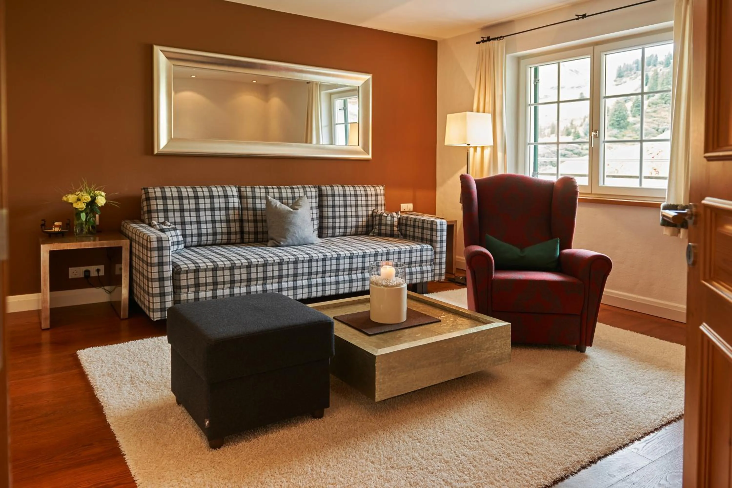 Living room in Hotel Mohnenfluh