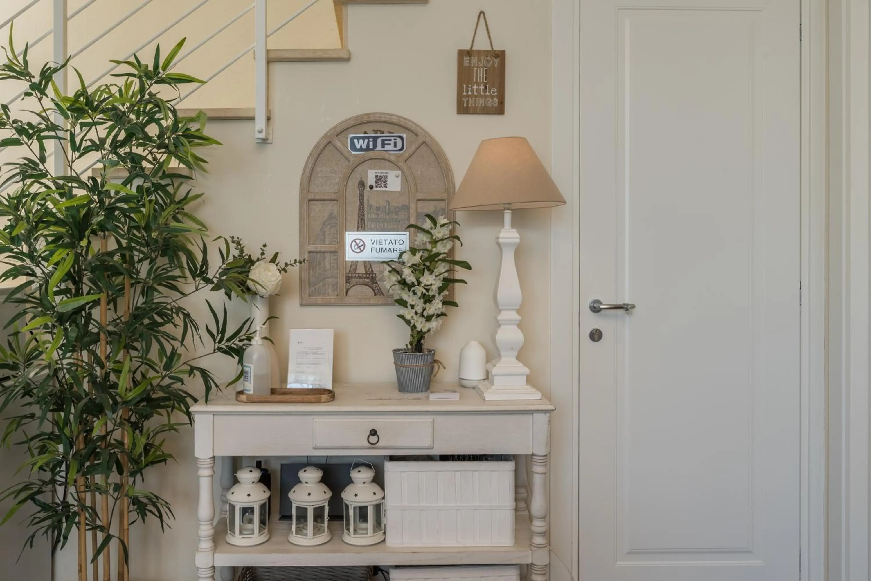 Lobby or reception in B&B L'Ulivo Fiumicino