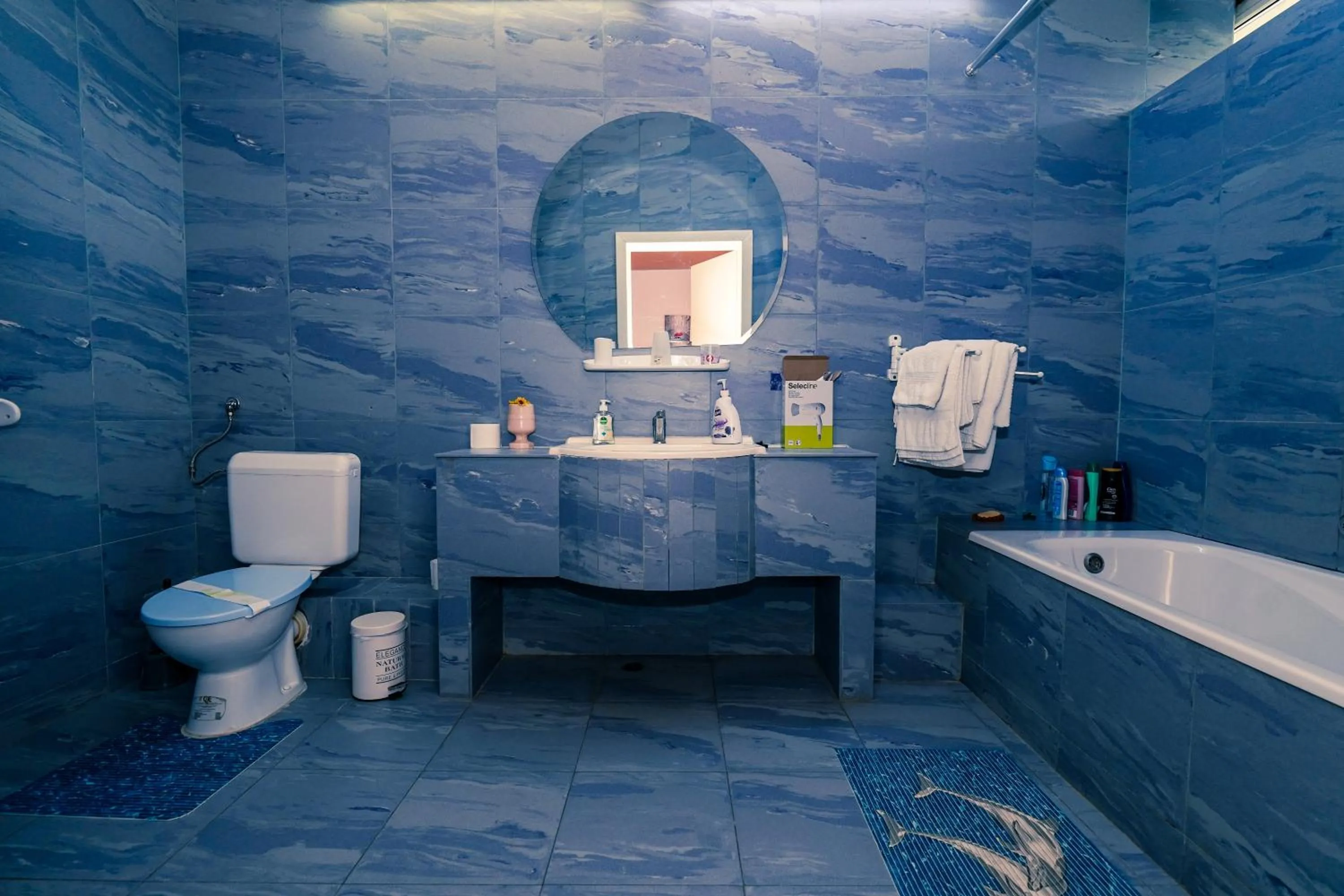 Bathroom in Pensiunea Dolce