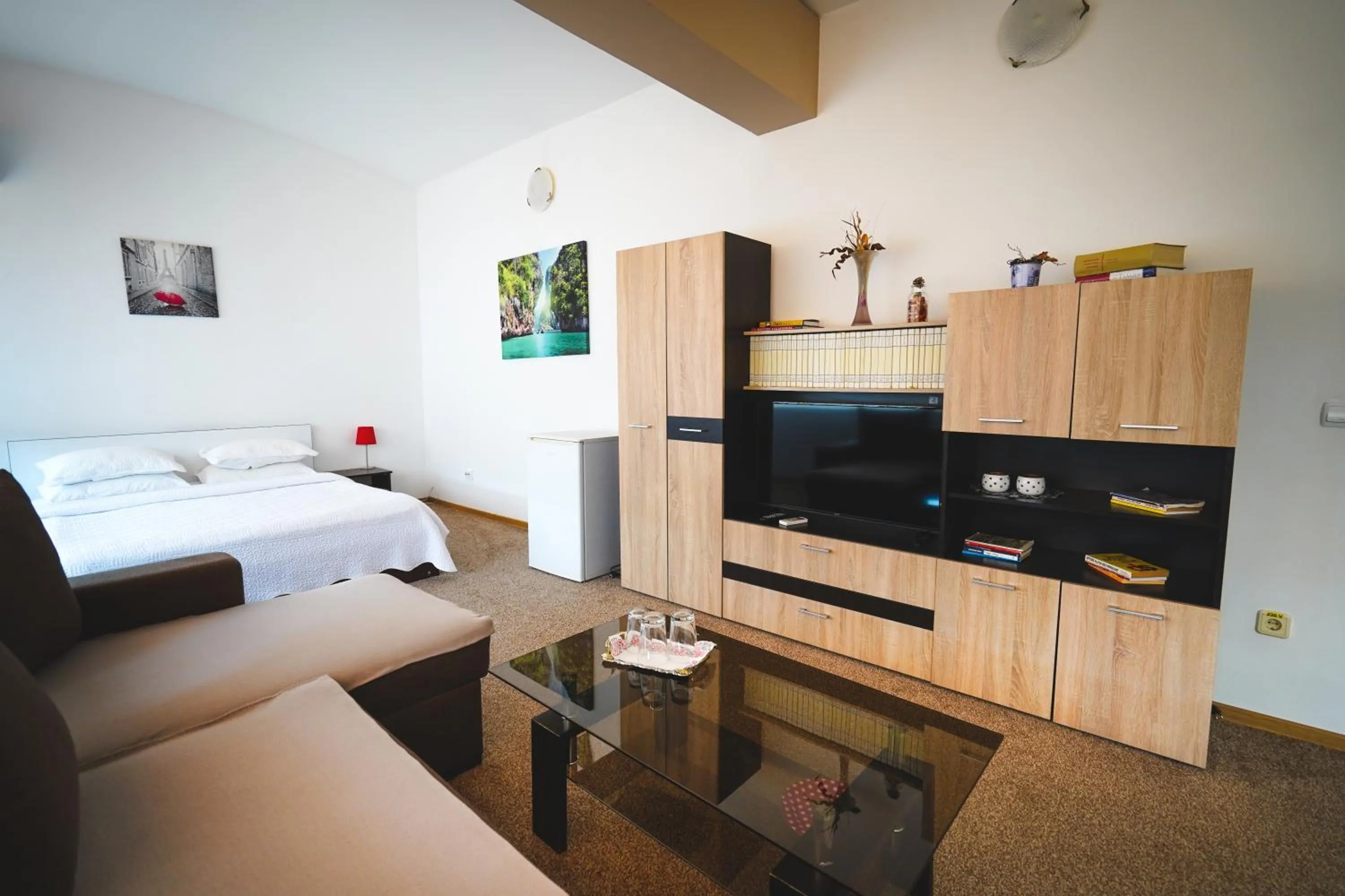 Bed in Pensiunea Dolce