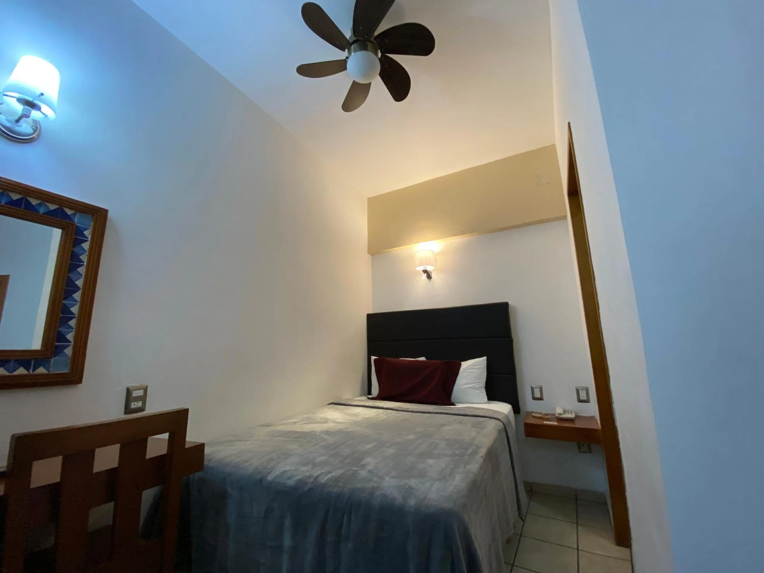 Bed in Hotel El Relicario