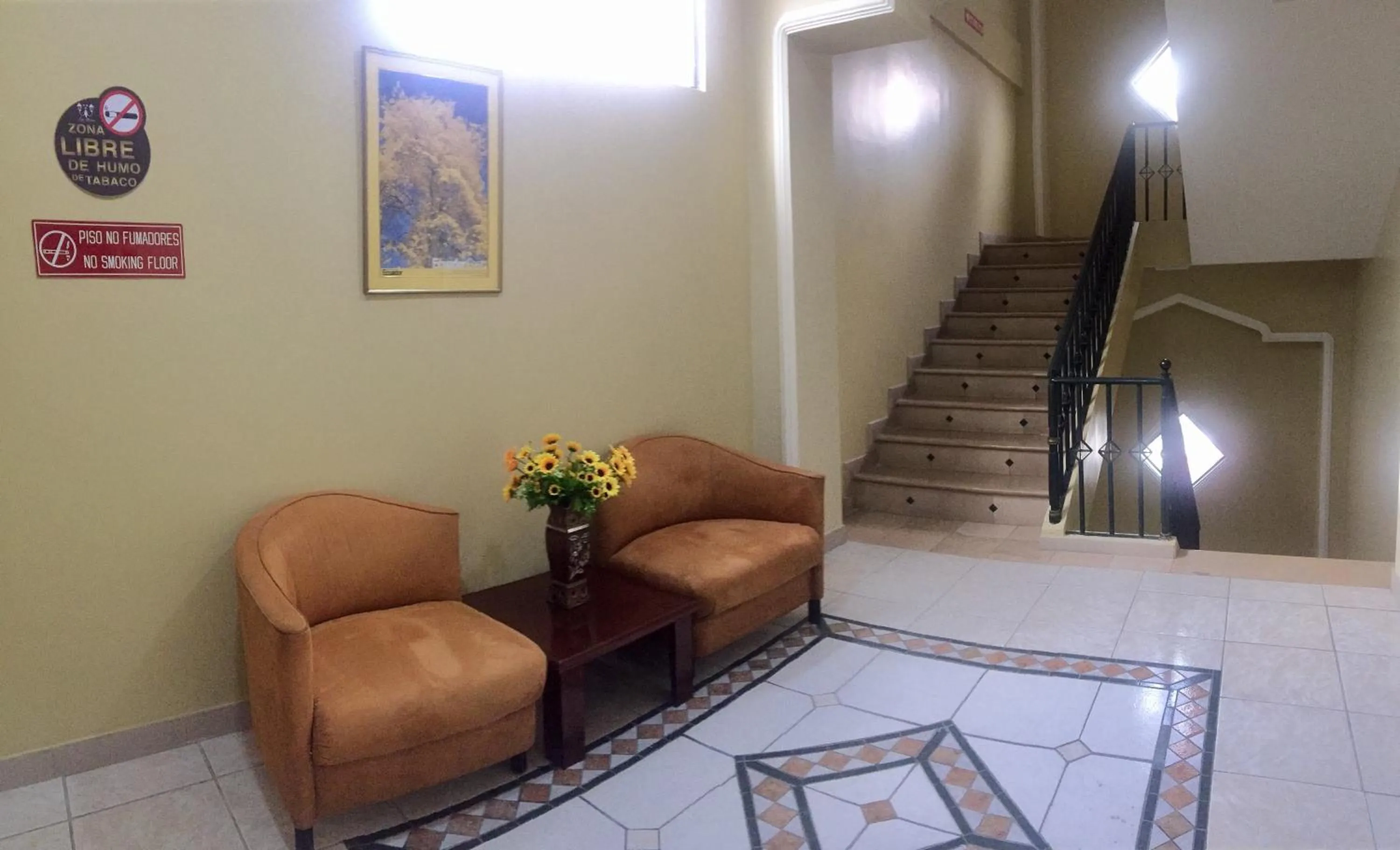 Decorative detail in Hotel Las Peñas