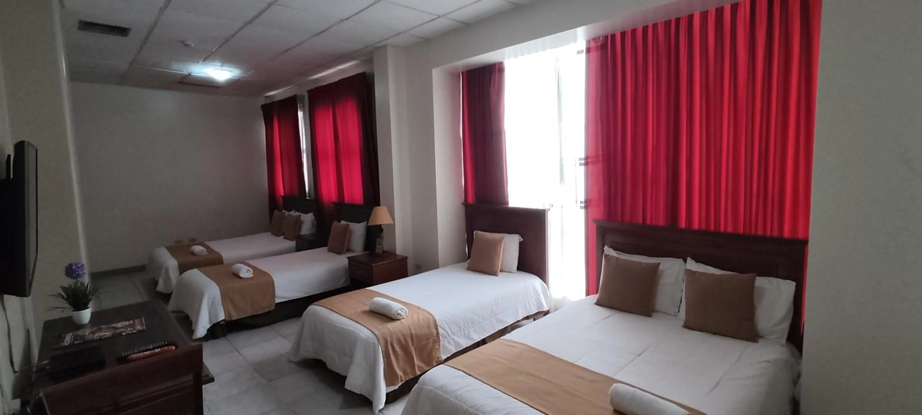 Bed in Hotel Las Peñas