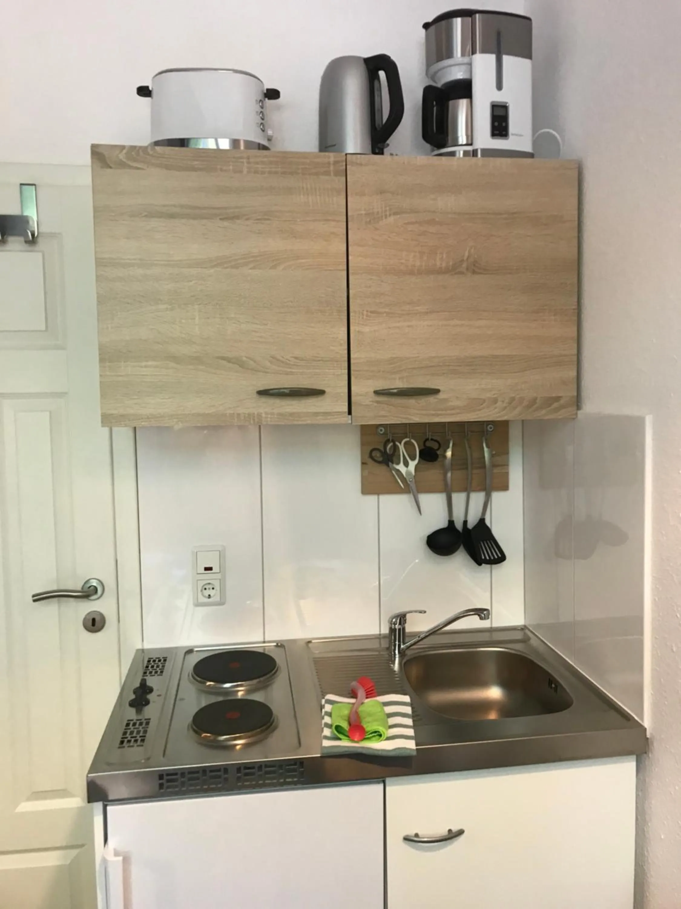 Kitchen or kitchenette in Apartment am Wall