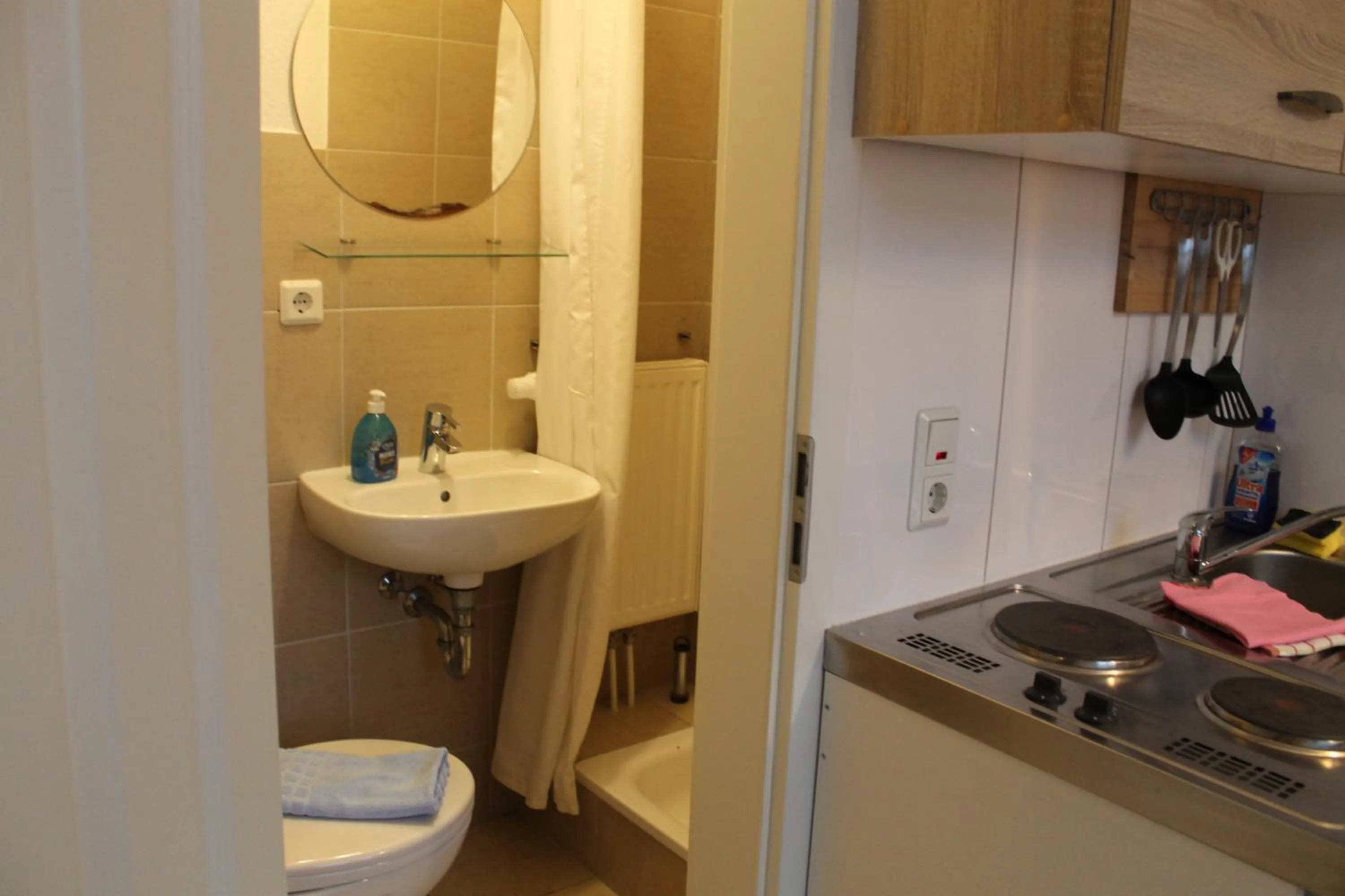 Bathroom in Apartment am Wall