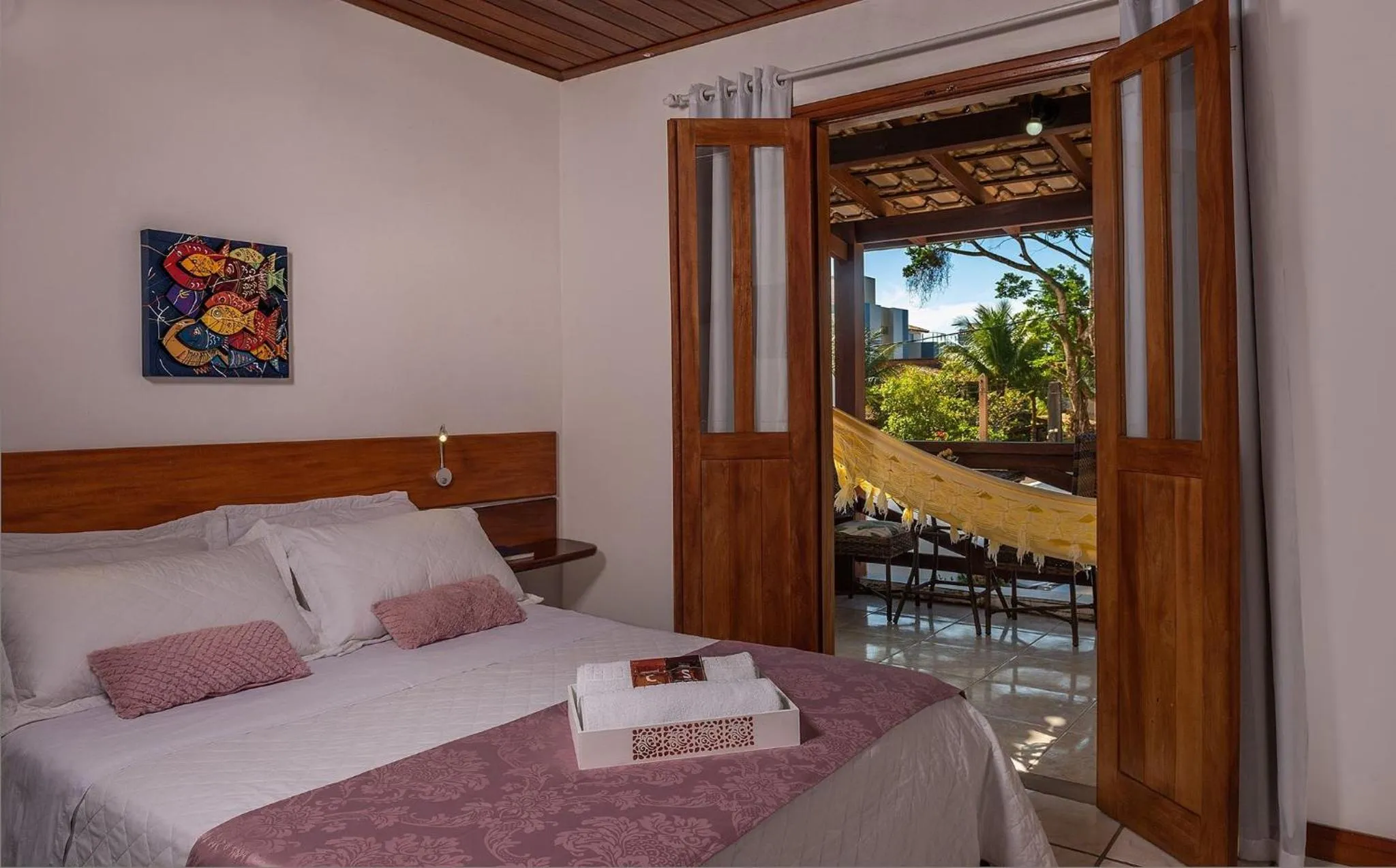 Photo of the whole room, Bed in Pousada Lua e Mar