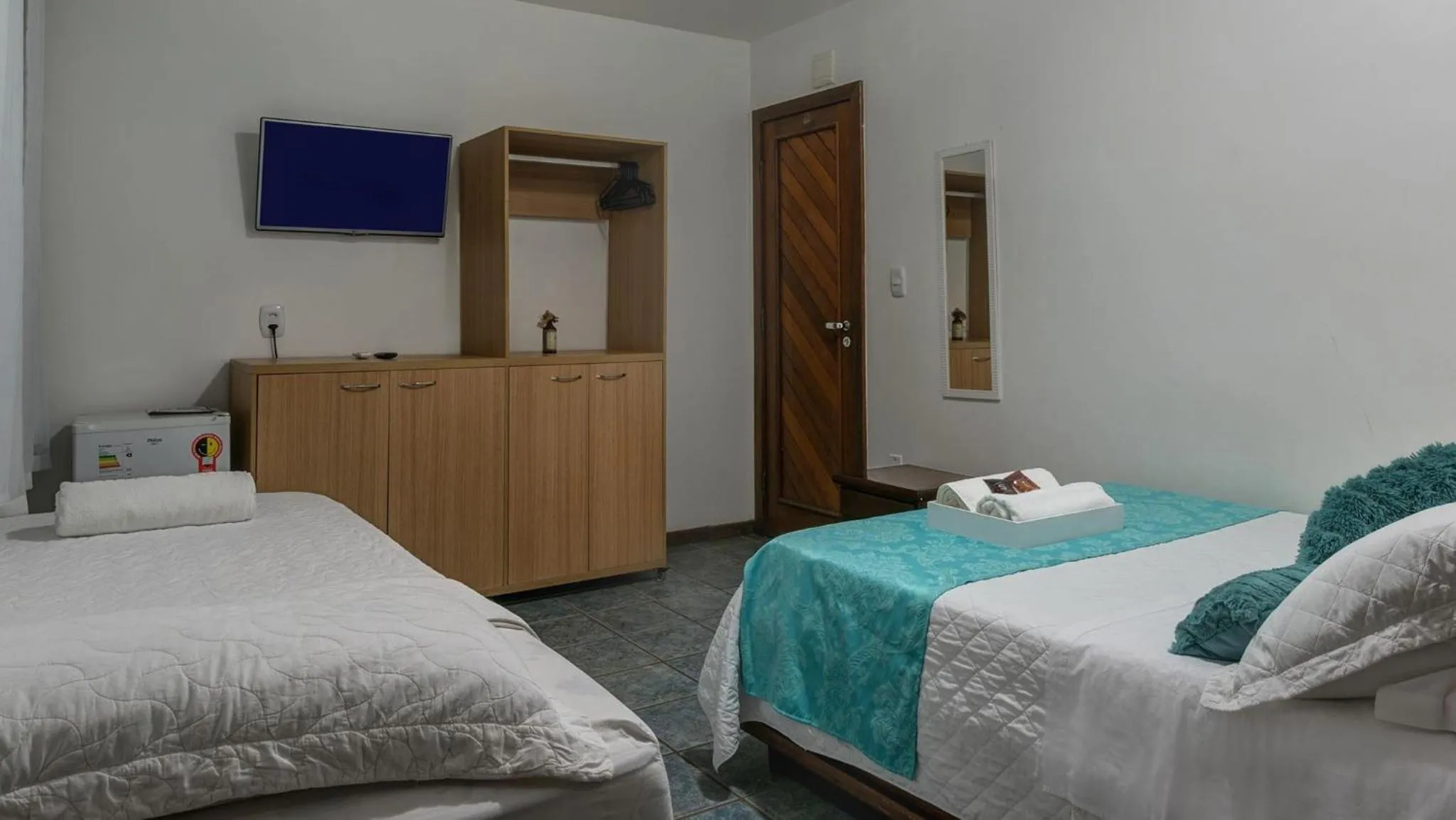 Photo of the whole room, Bed in Pousada Lua e Mar