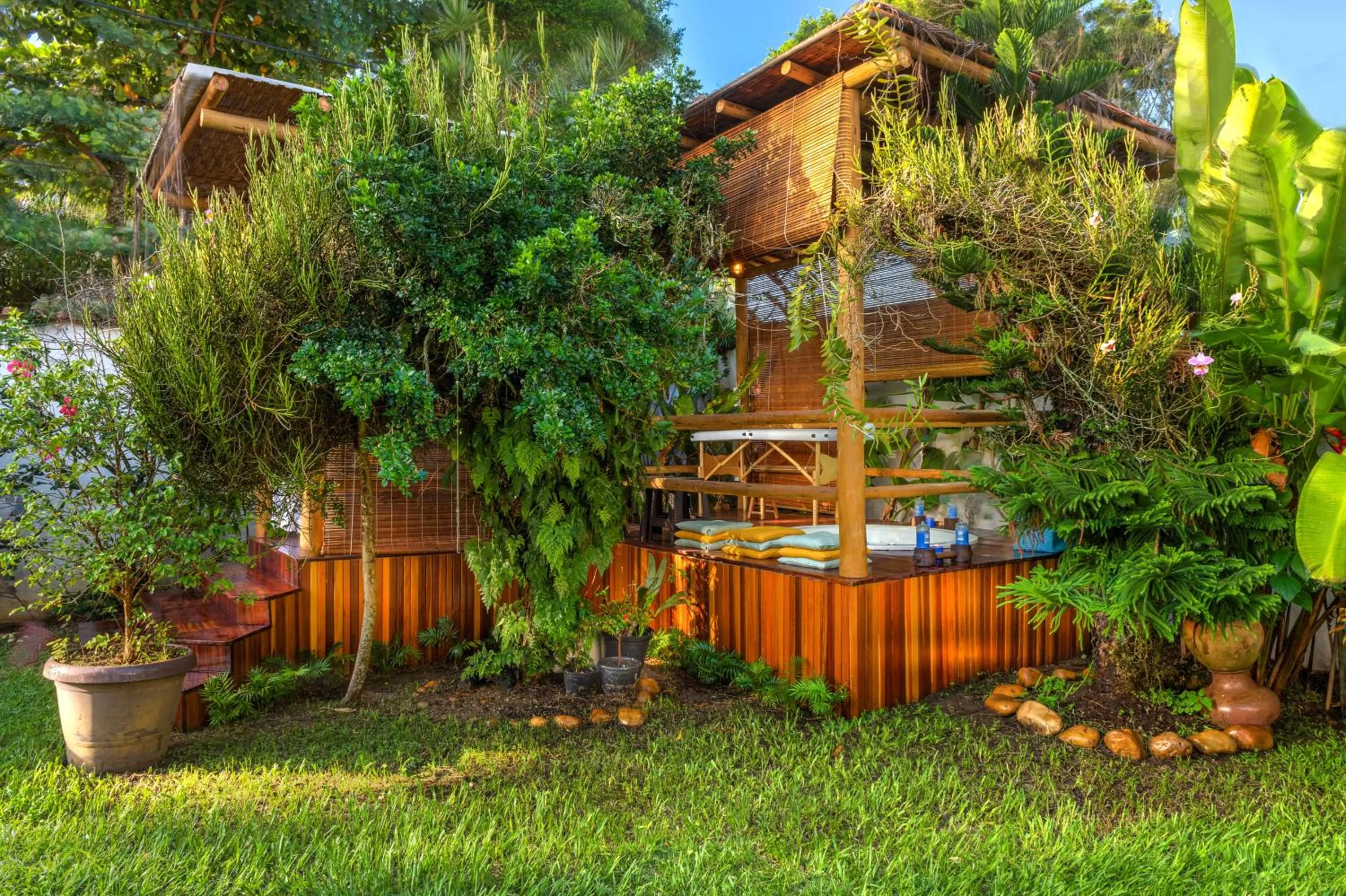 Garden in Pousada Lua e Mar