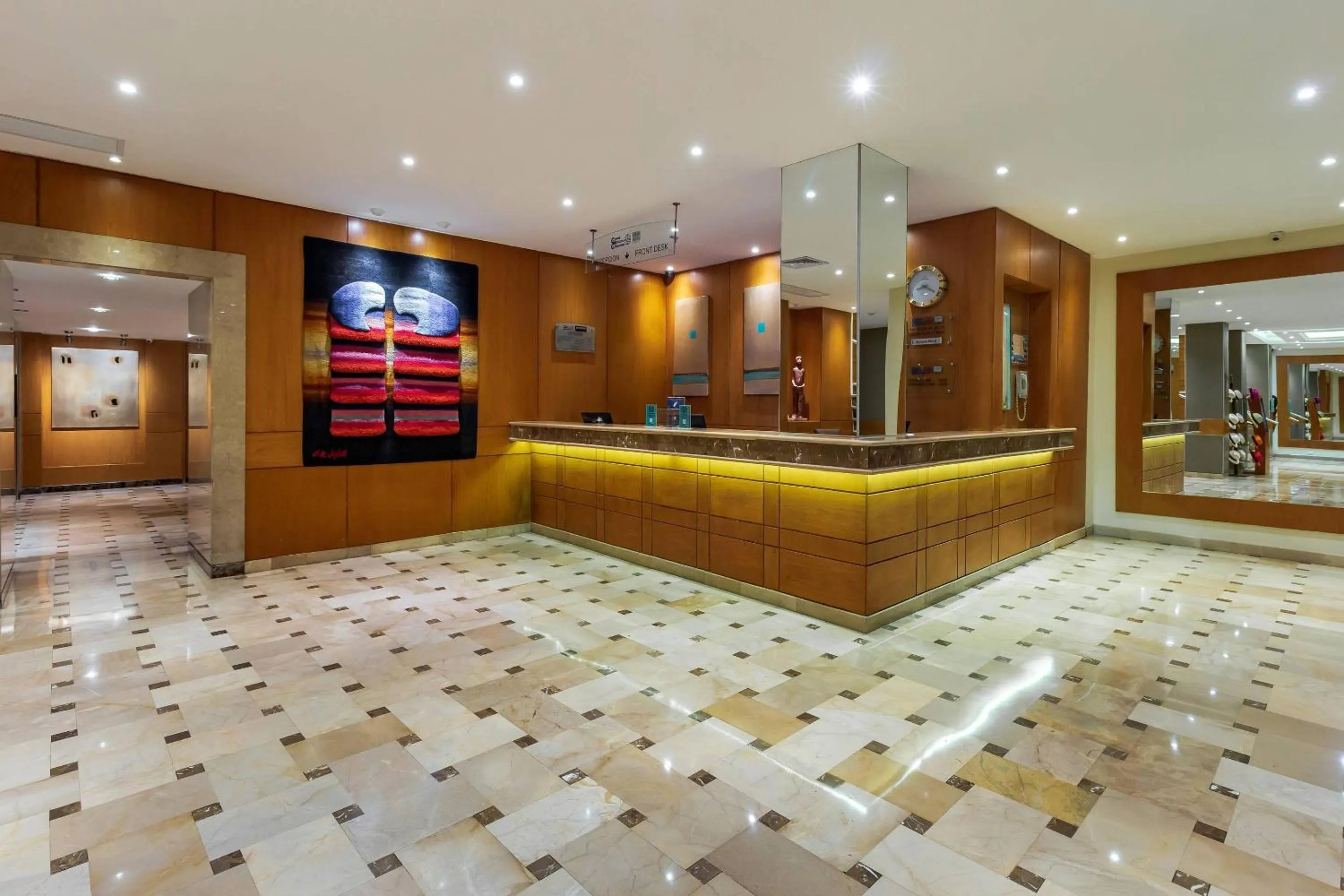 Lobby or reception in Grand Hotel Guayaquil, an Ascend Collection Hotel