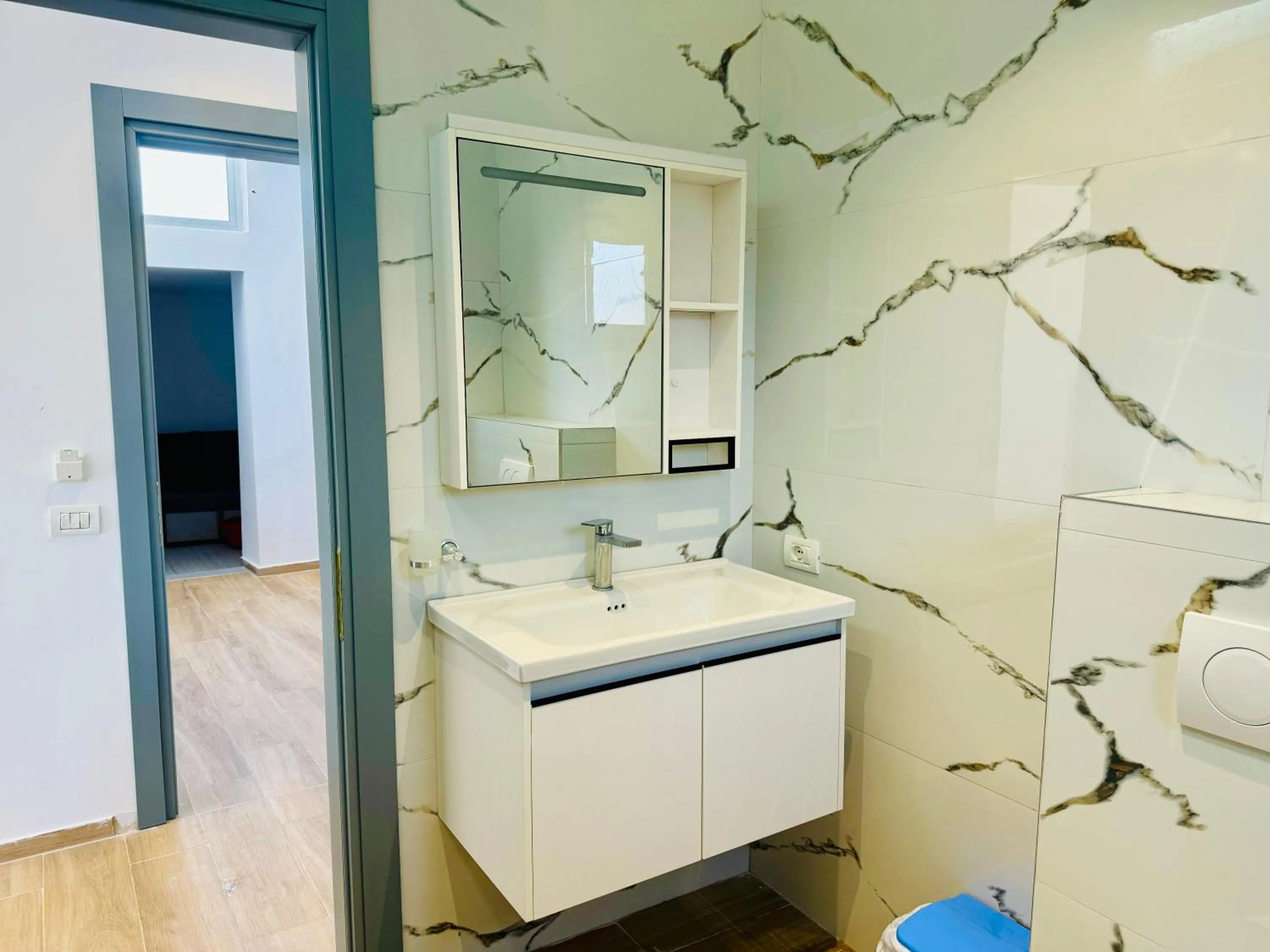 Shower in Petros rooms