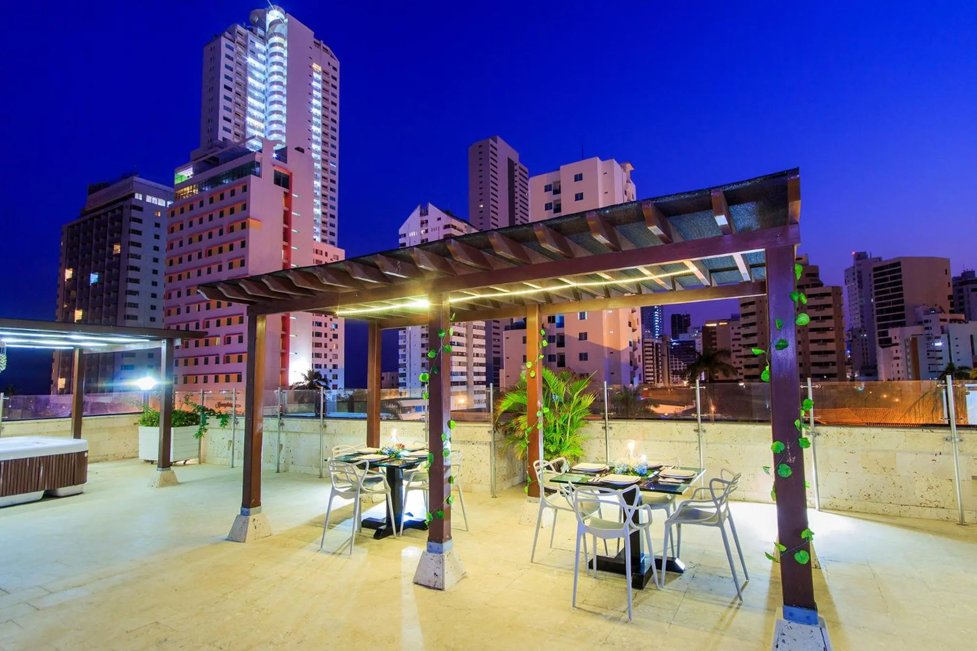 Balcony/Terrace in GIO hotel Tama Cartagena