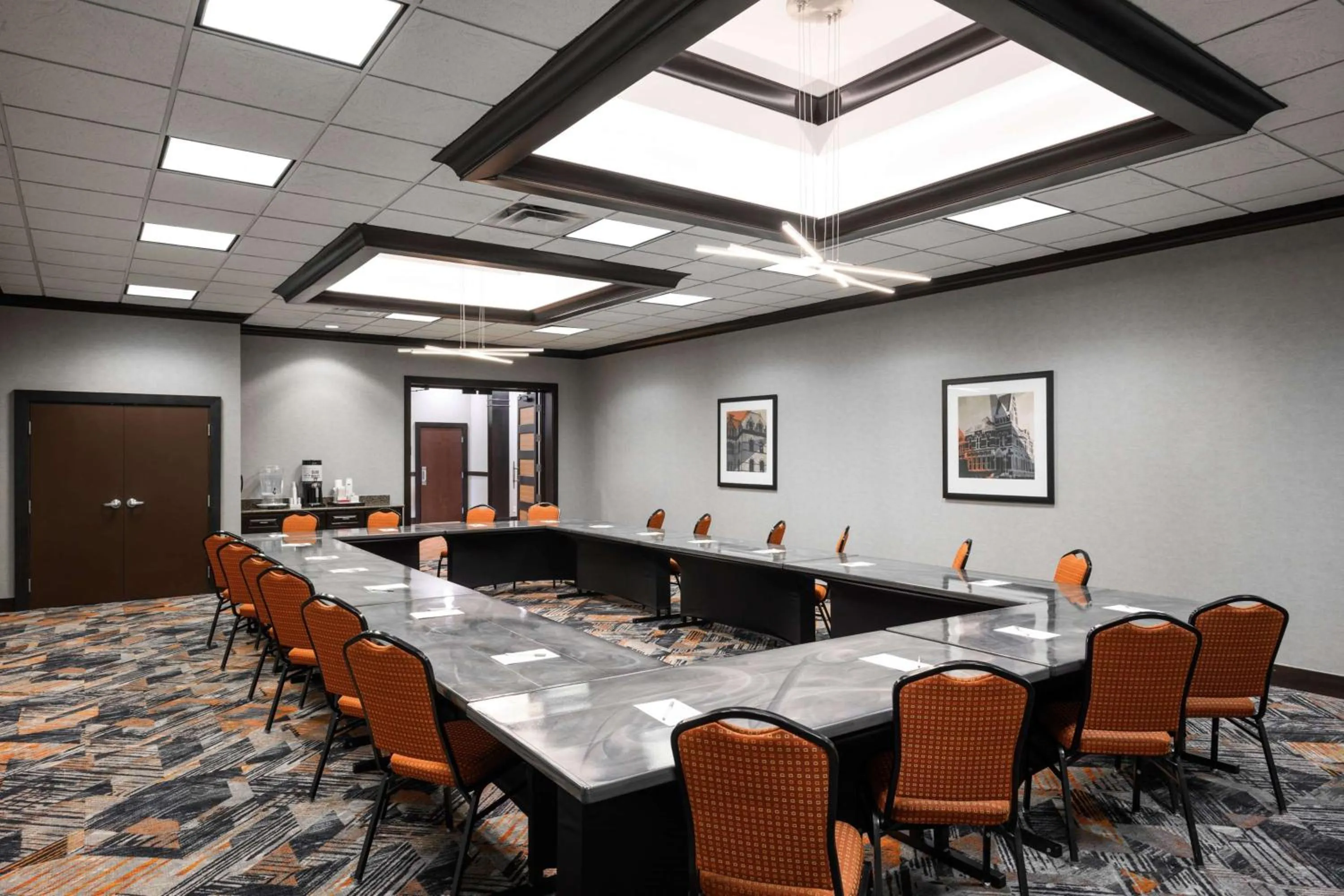 Meeting/conference room in Hampton Inn Evansville Airport