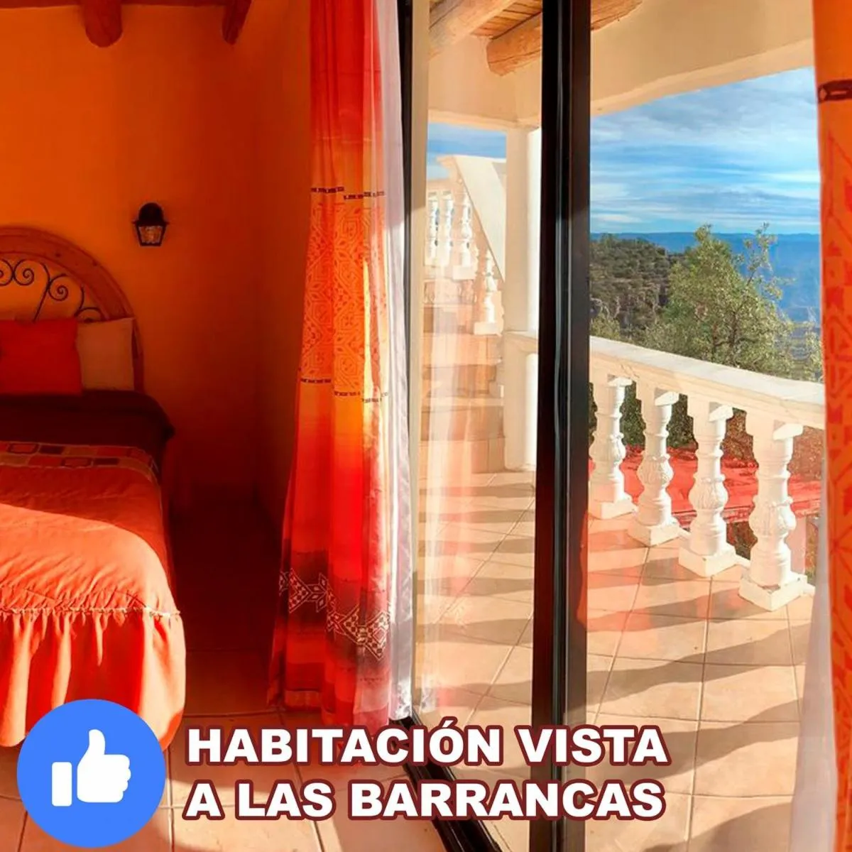 View (from property/room) in Hotel Mansion Tarahumara