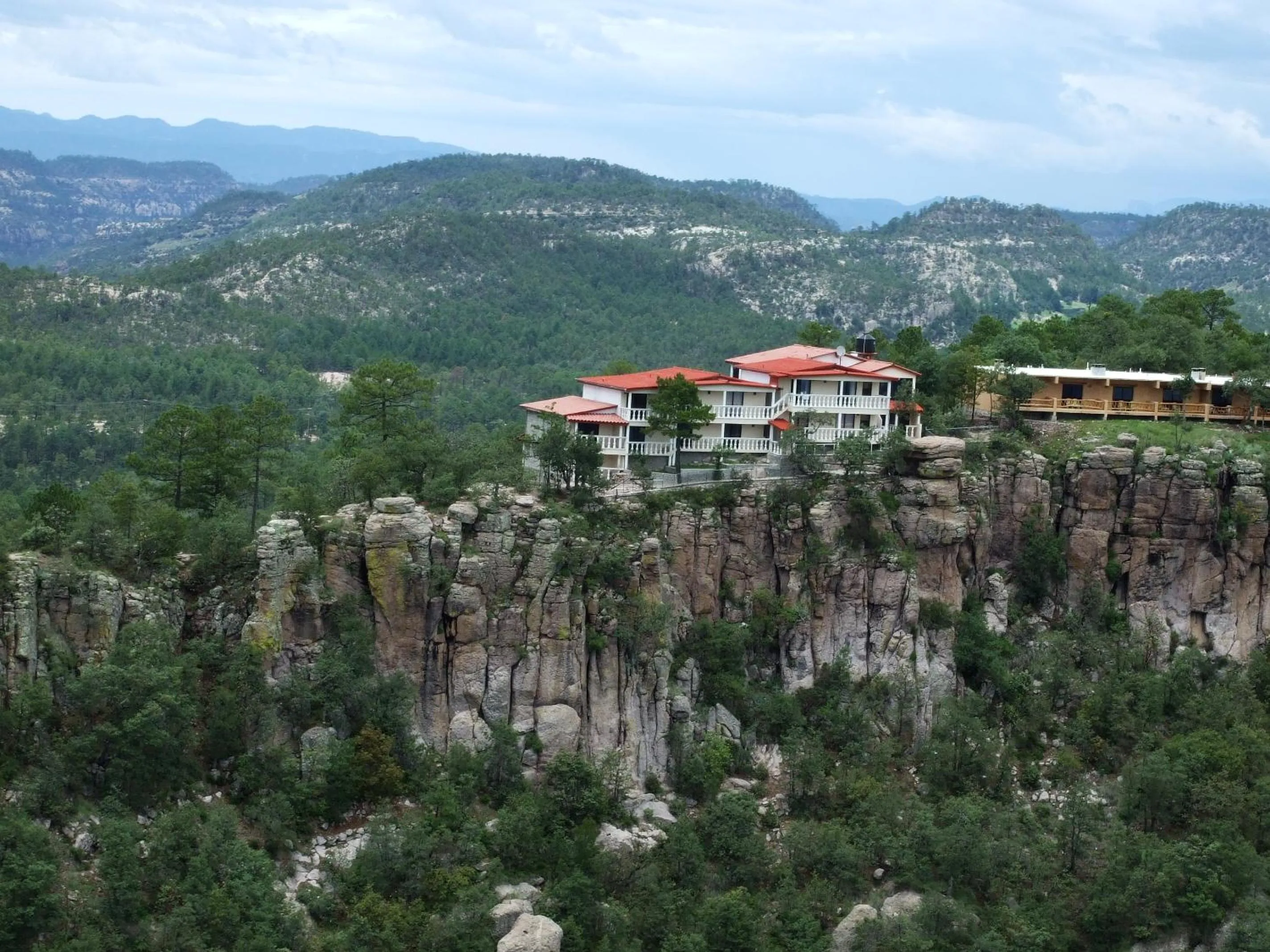 Bird's eye view in Hotel Mansion Tarahumara