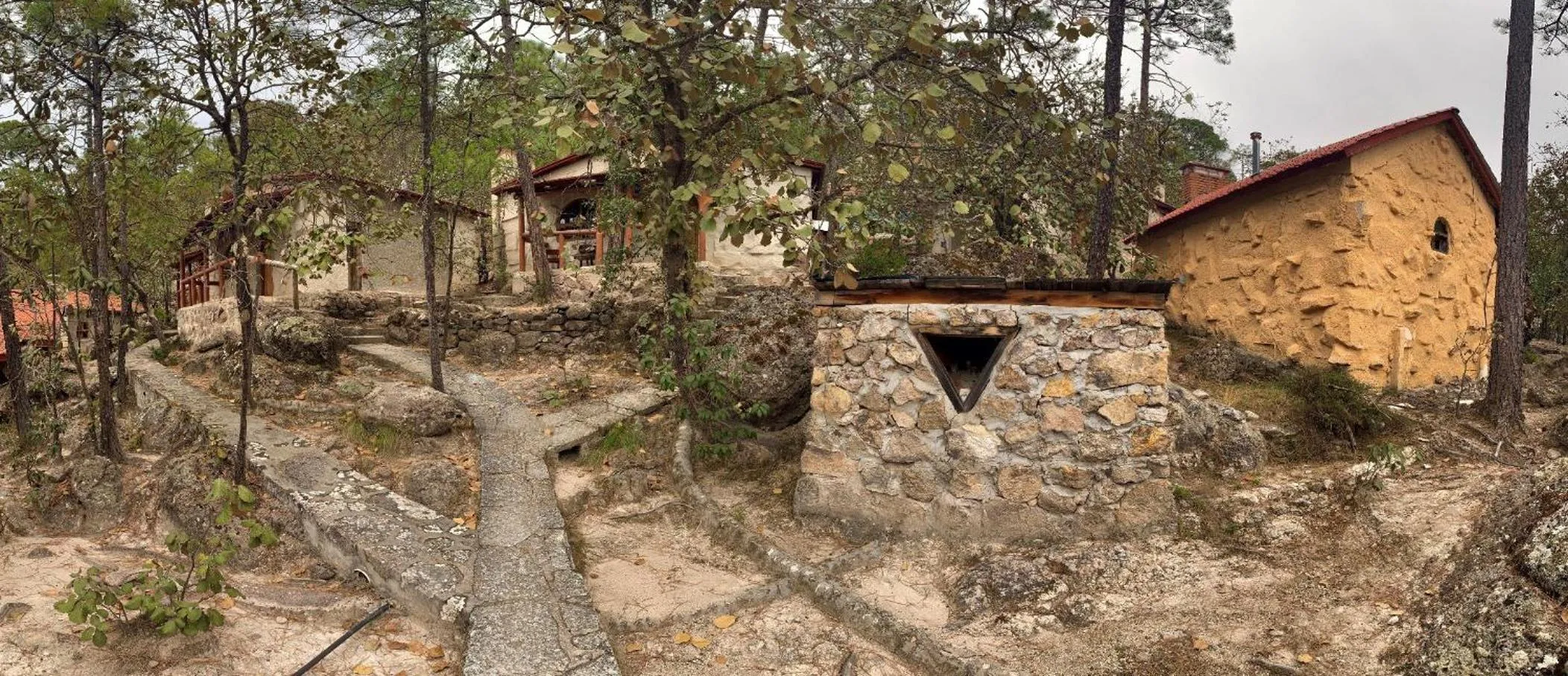 Natural landscape in Hotel Mansion Tarahumara