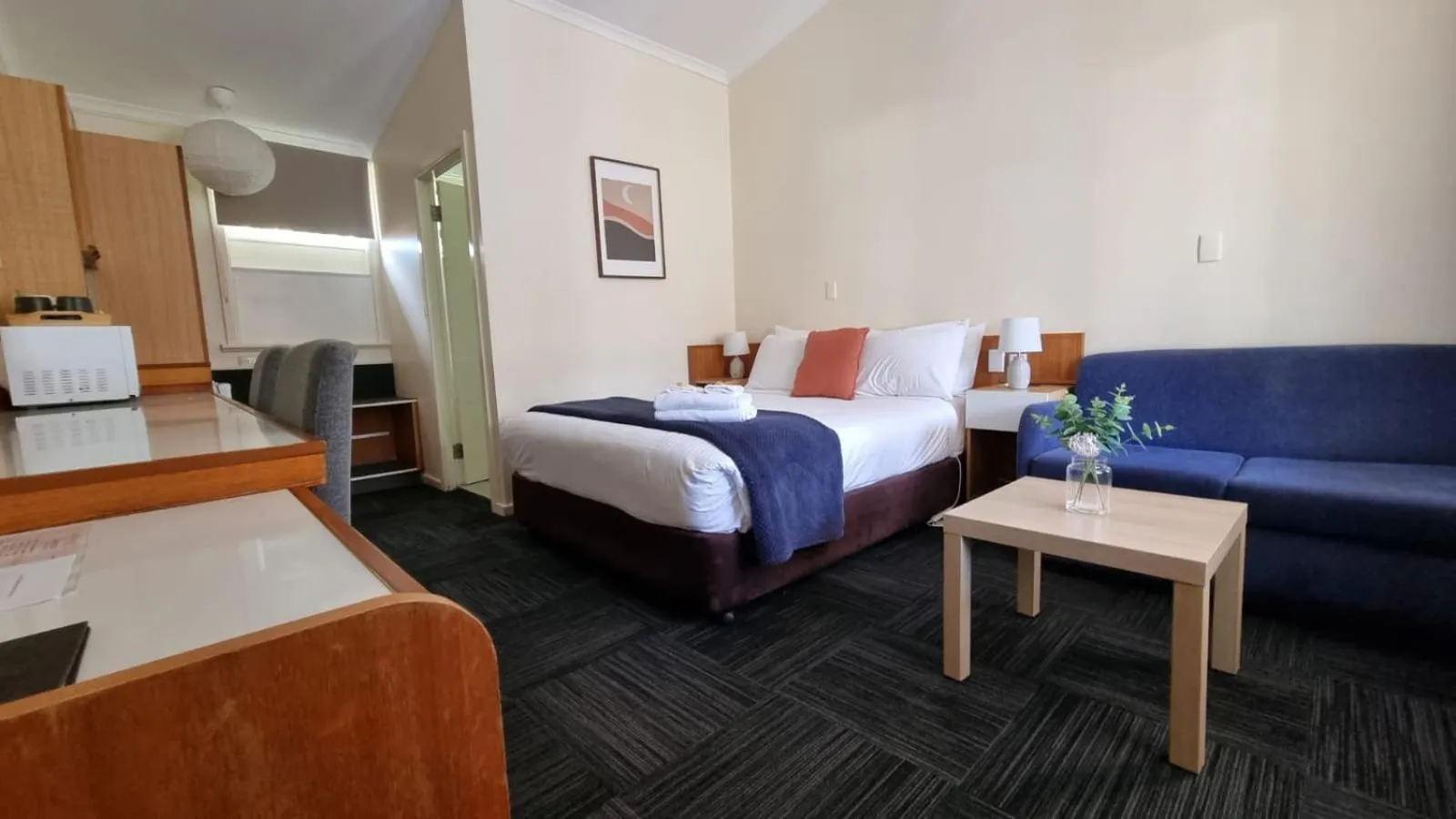 Bed in Waterview Gosford Motor Inn