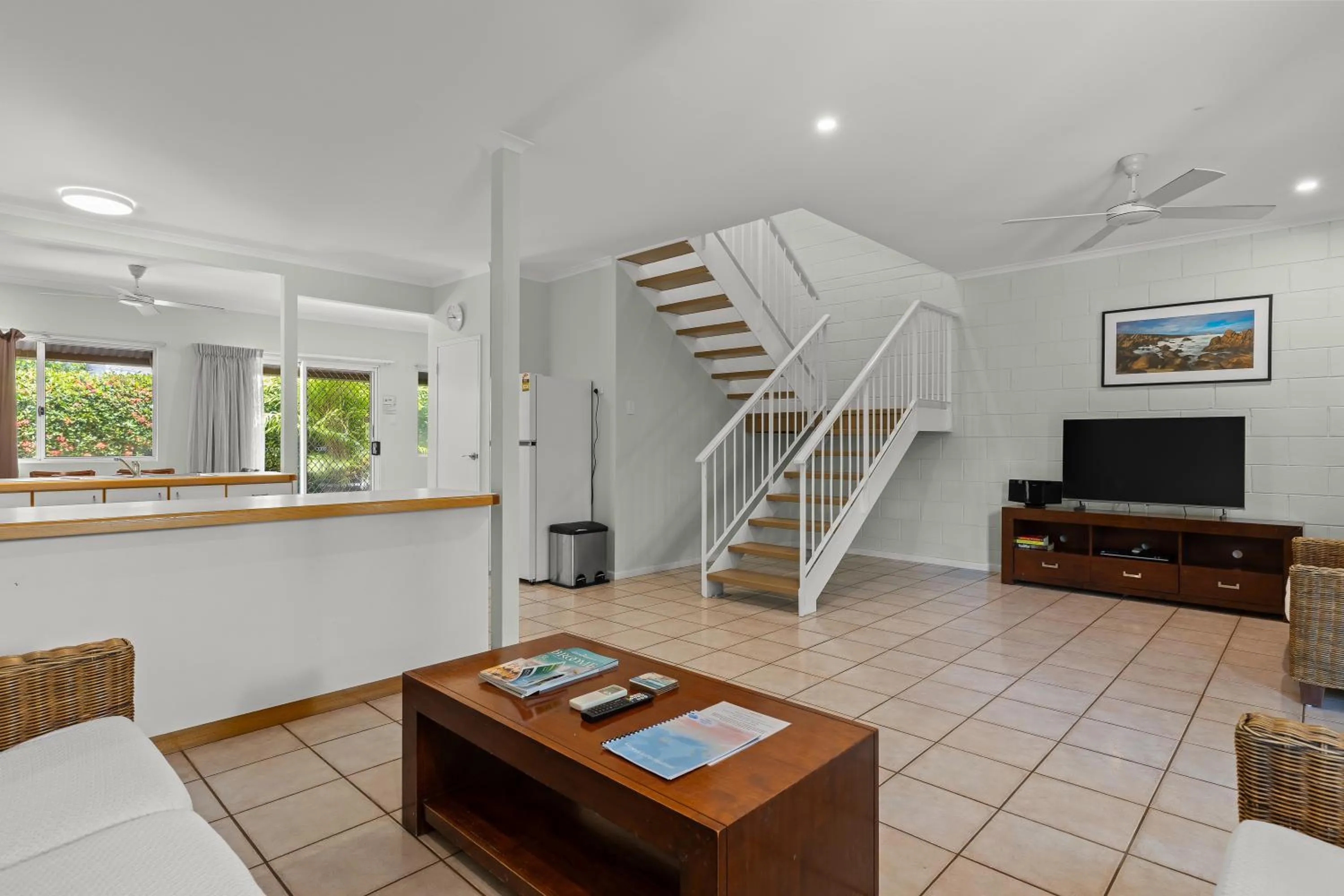 Living room in Cable Beachside Villas