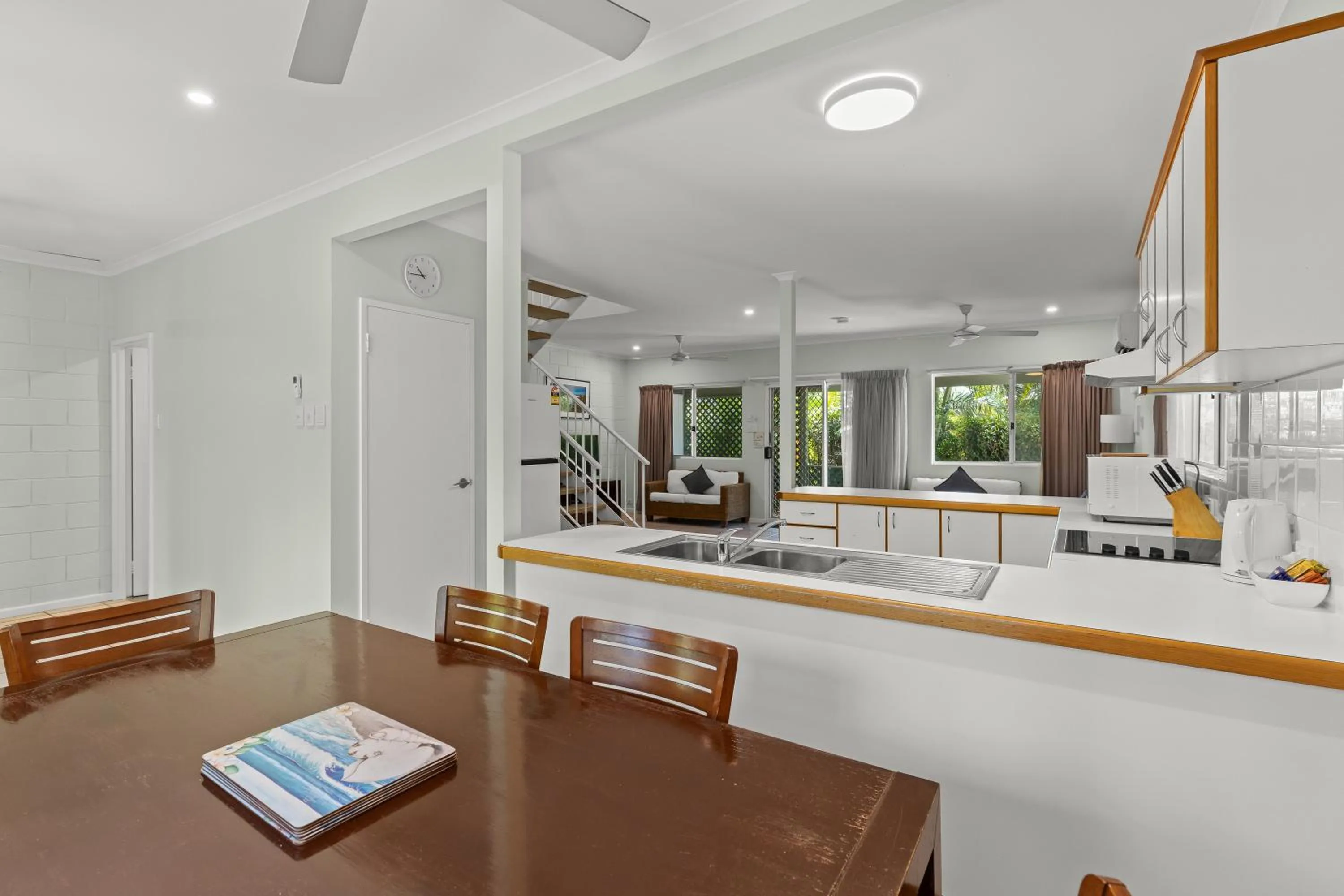 Dining area in Cable Beachside Villas