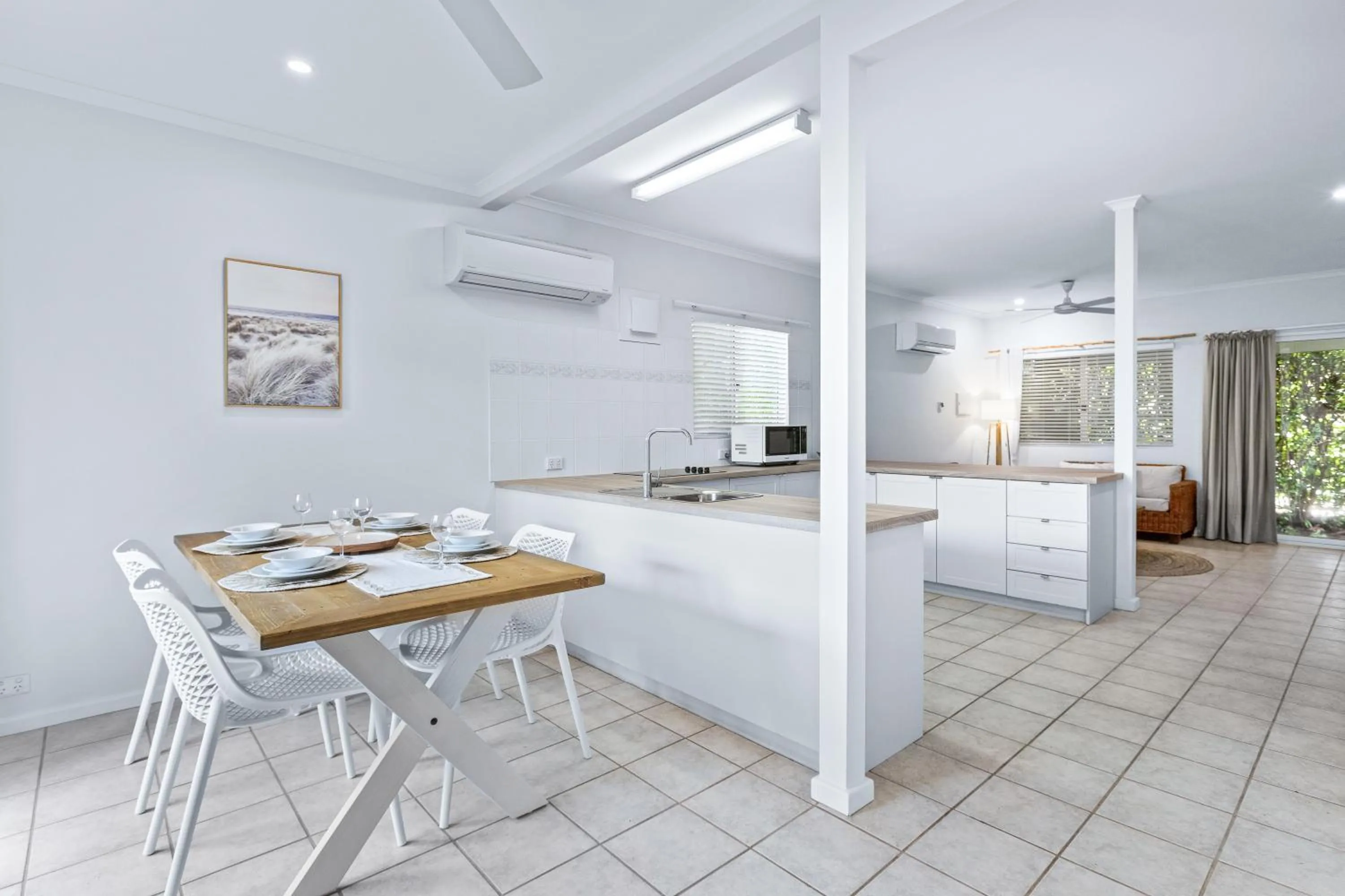 Living room in Cable Beachside Villas