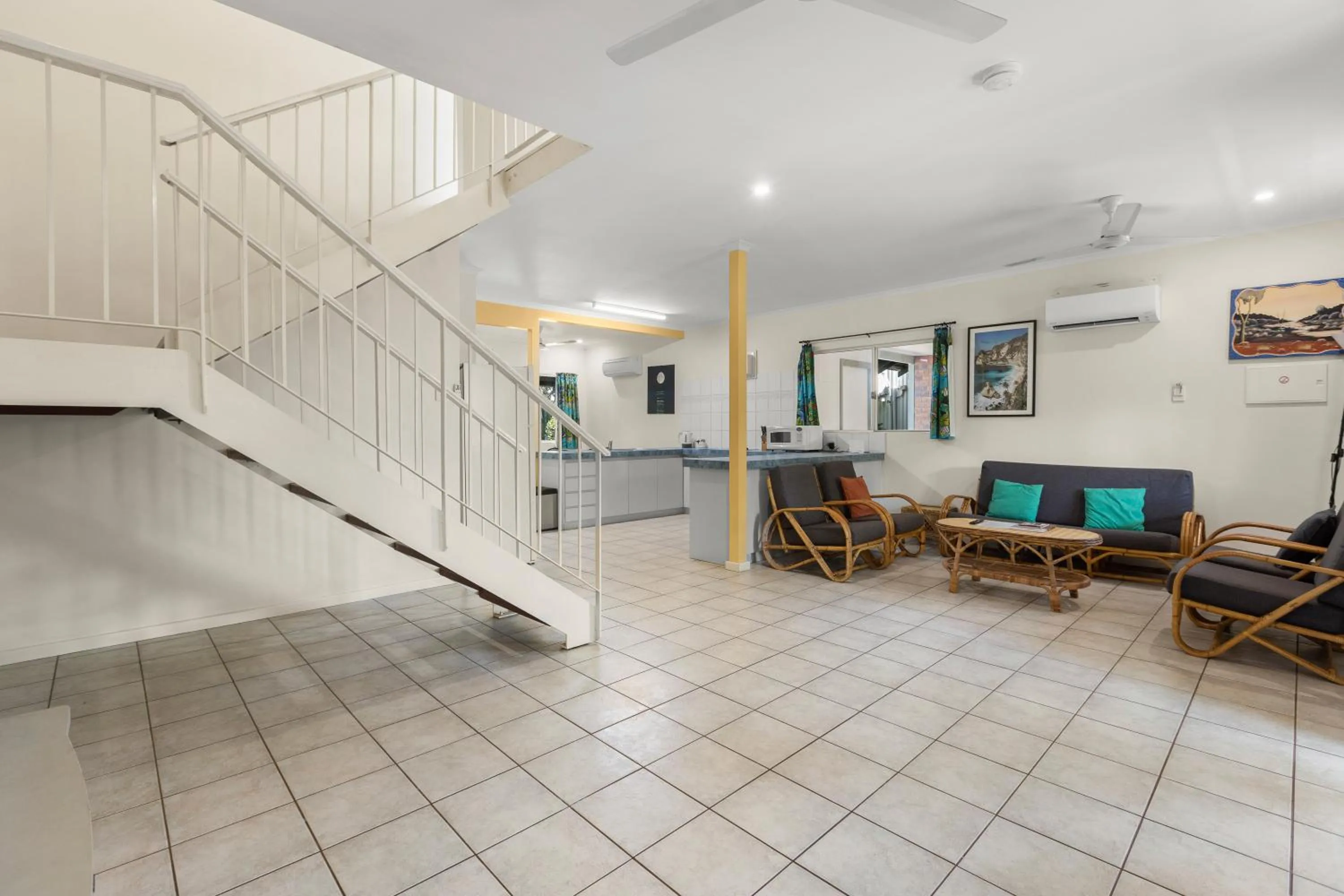Living room in Cable Beachside Villas
