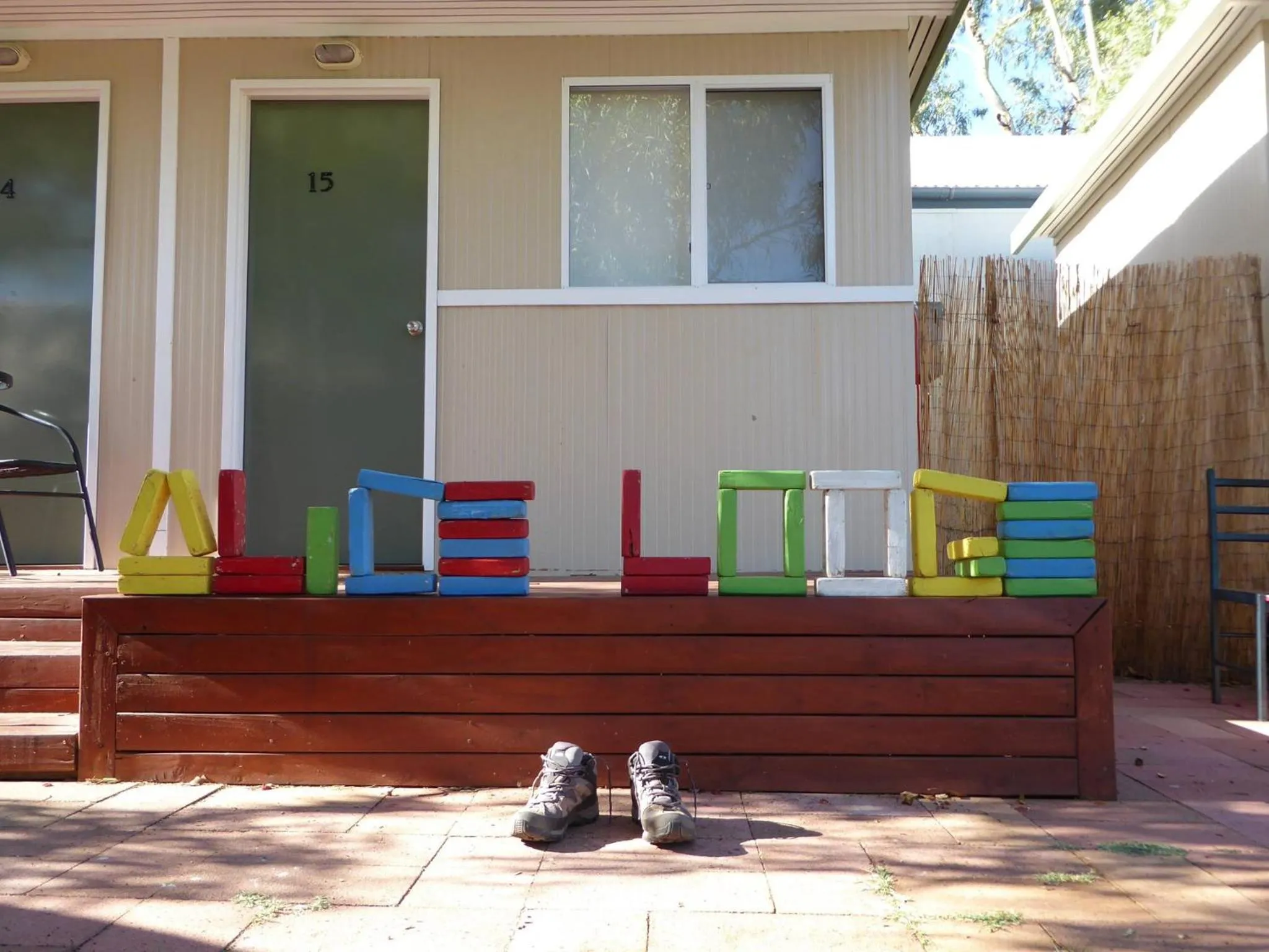 Balcony/Terrace in Alice Lodge