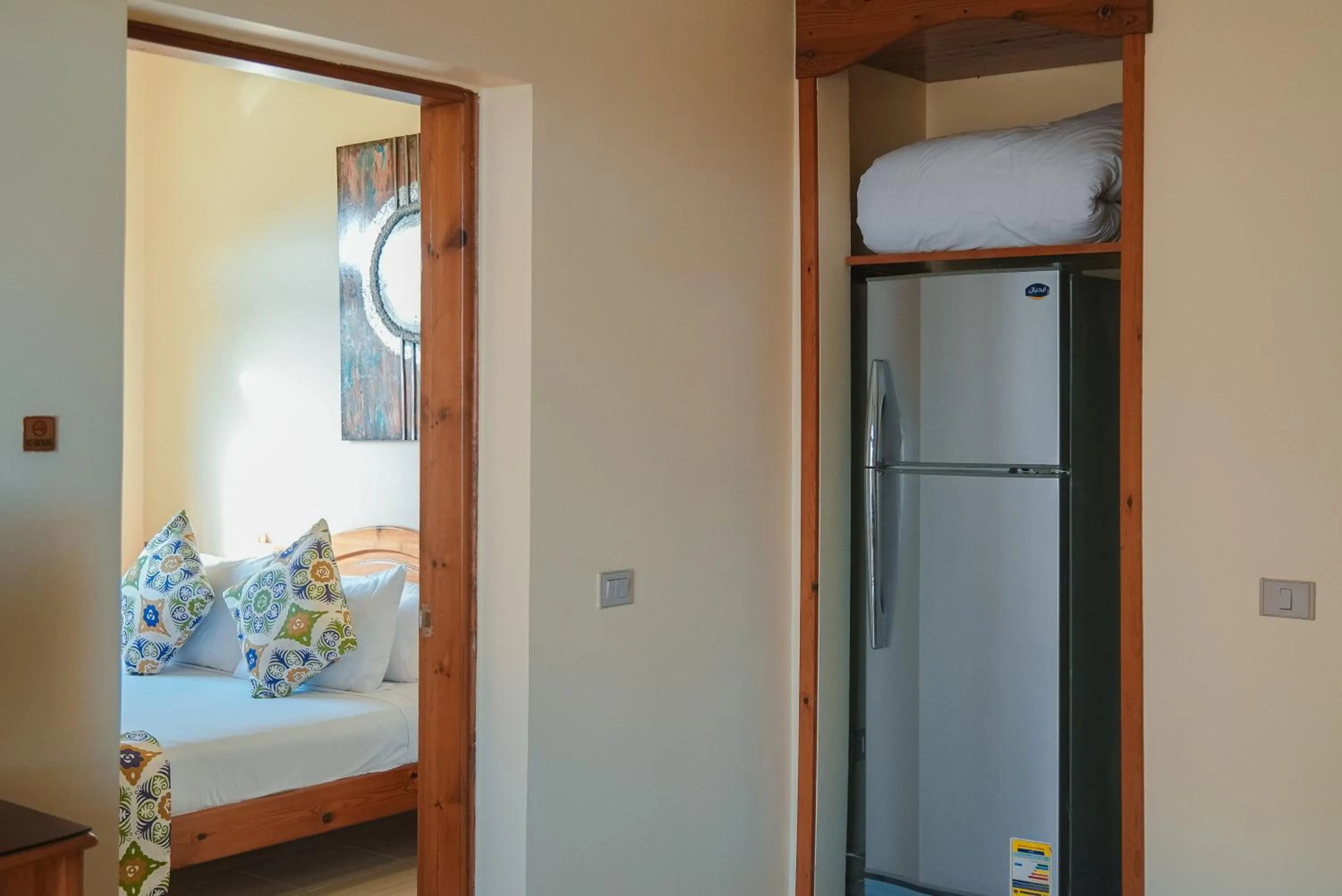 Bed in Sheikh Ali Dahab Resort