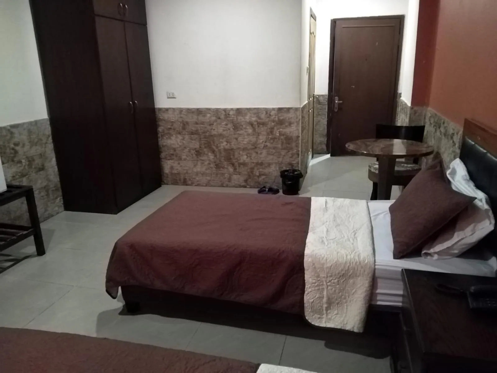 Bed in Amman Palace Hotel