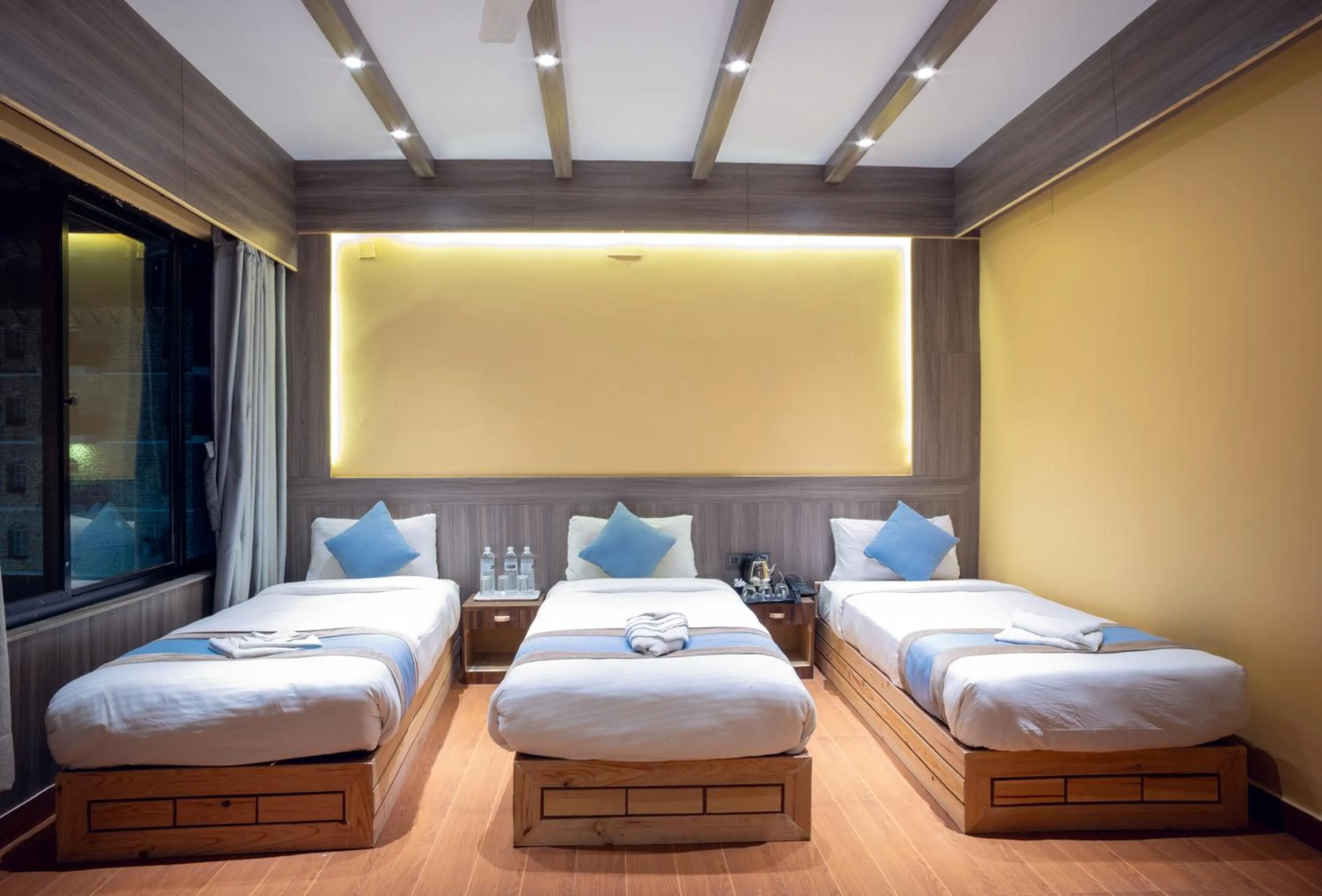 Triple Room with Lake View in Trekkers Inn Boutique Hotel Pokhara