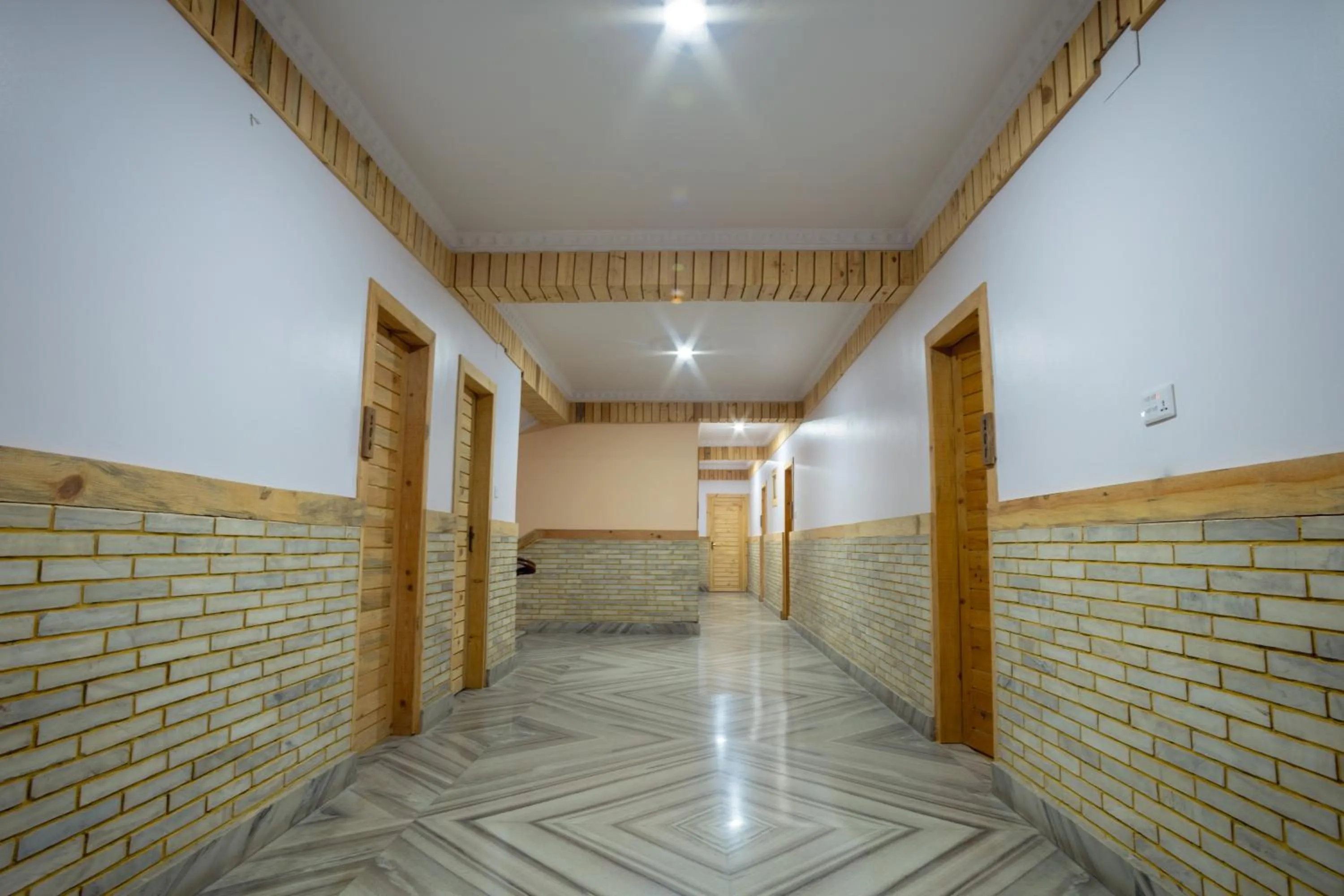 Property building in Trekkers Inn Boutique Hotel Pokhara