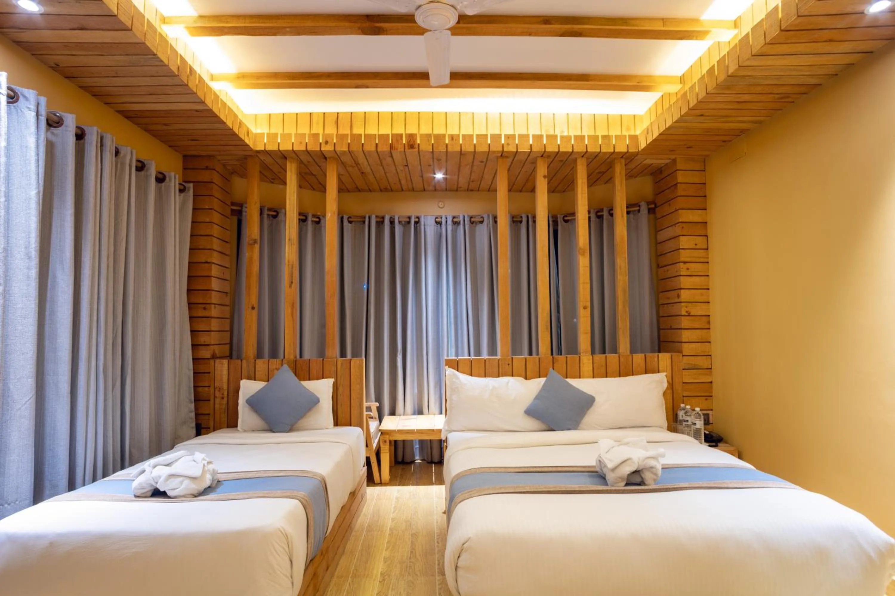 Photo of the whole room, Bed in Trekkers Inn Boutique Hotel Pokhara