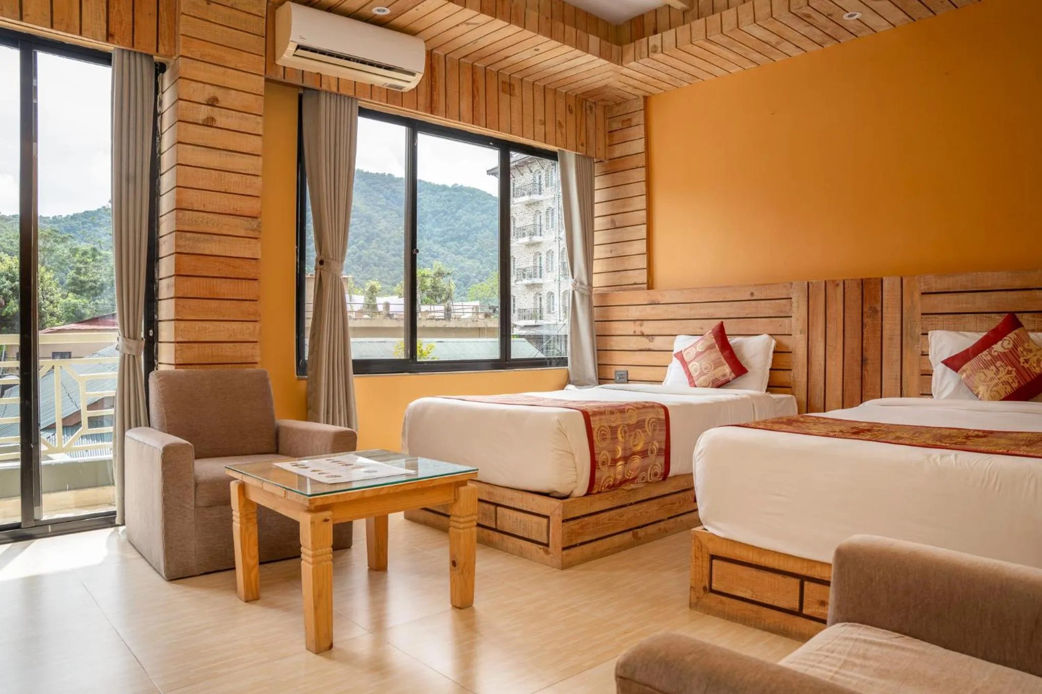 Bedroom, Bed in Trekkers Inn Boutique Hotel Pokhara