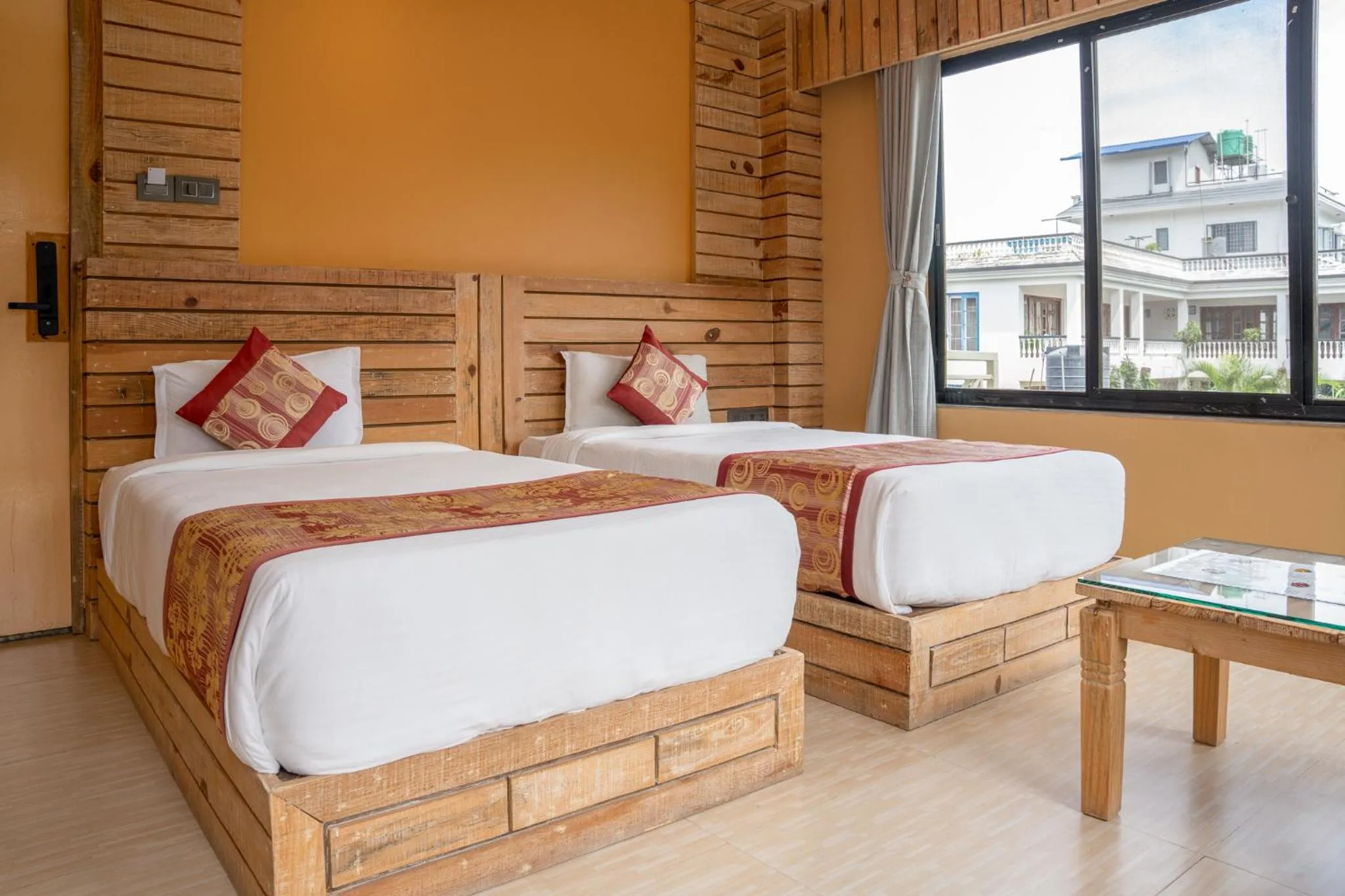 Bed in Trekkers Inn Boutique Hotel Pokhara