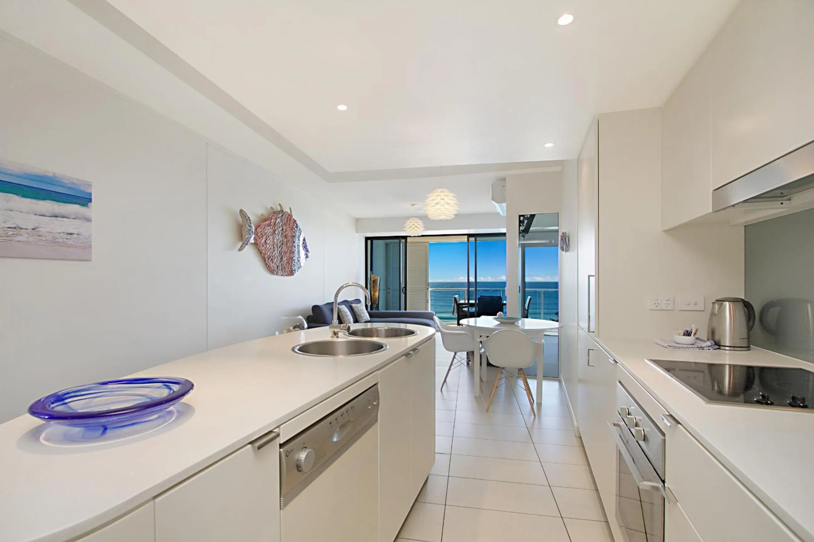 Kitchen or kitchenette in Blue C Coolangatta