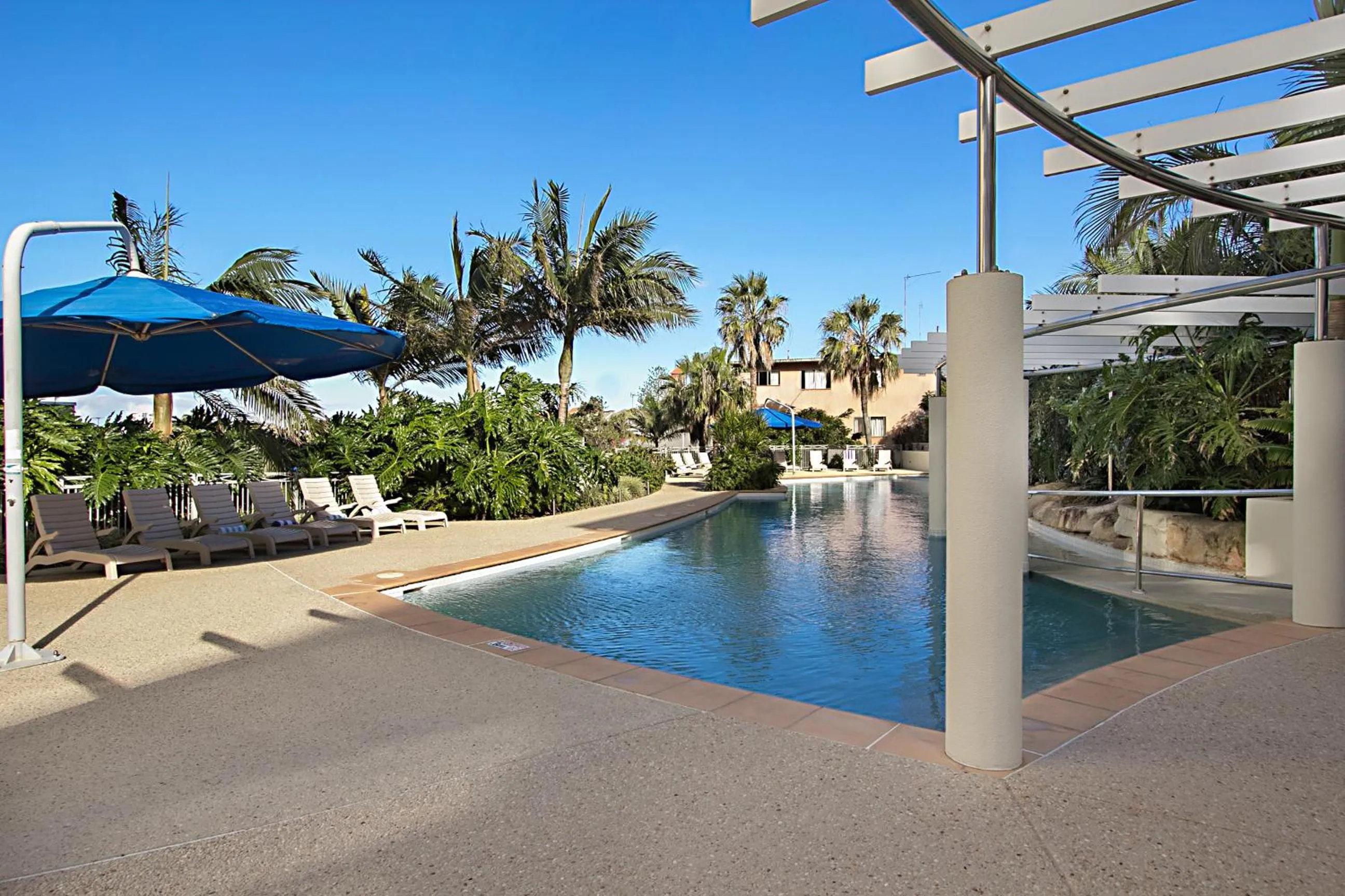 Swimming pool in Blue C Coolangatta
