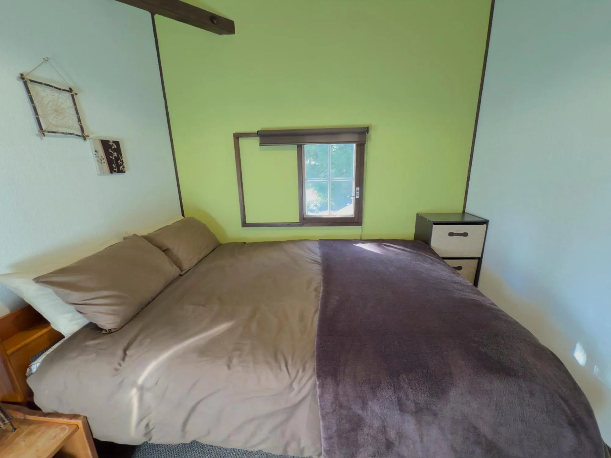 Bed in Santana Lodge Hakuba