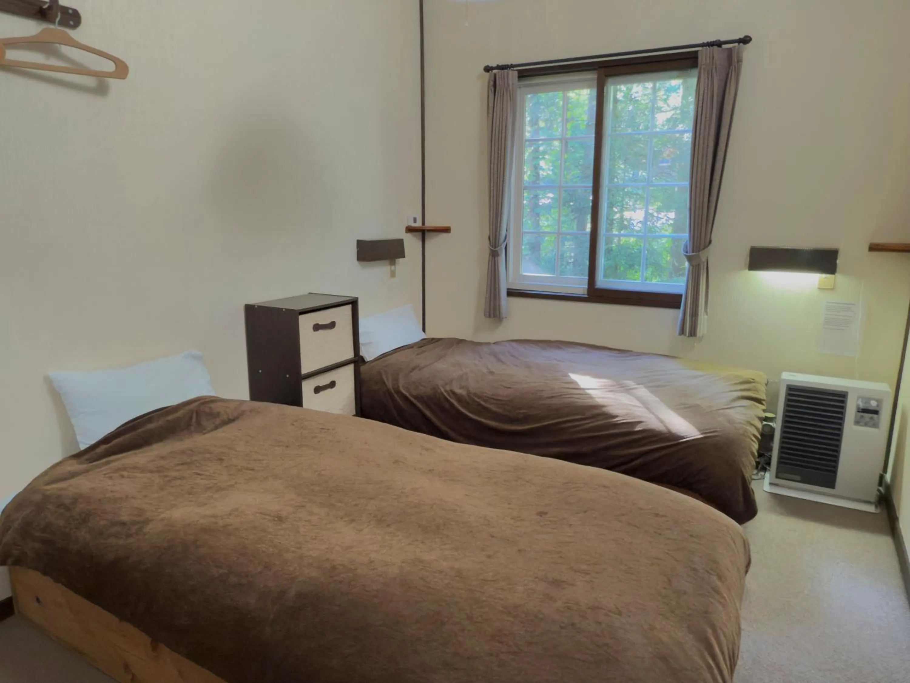 Bed in Santana Lodge Hakuba