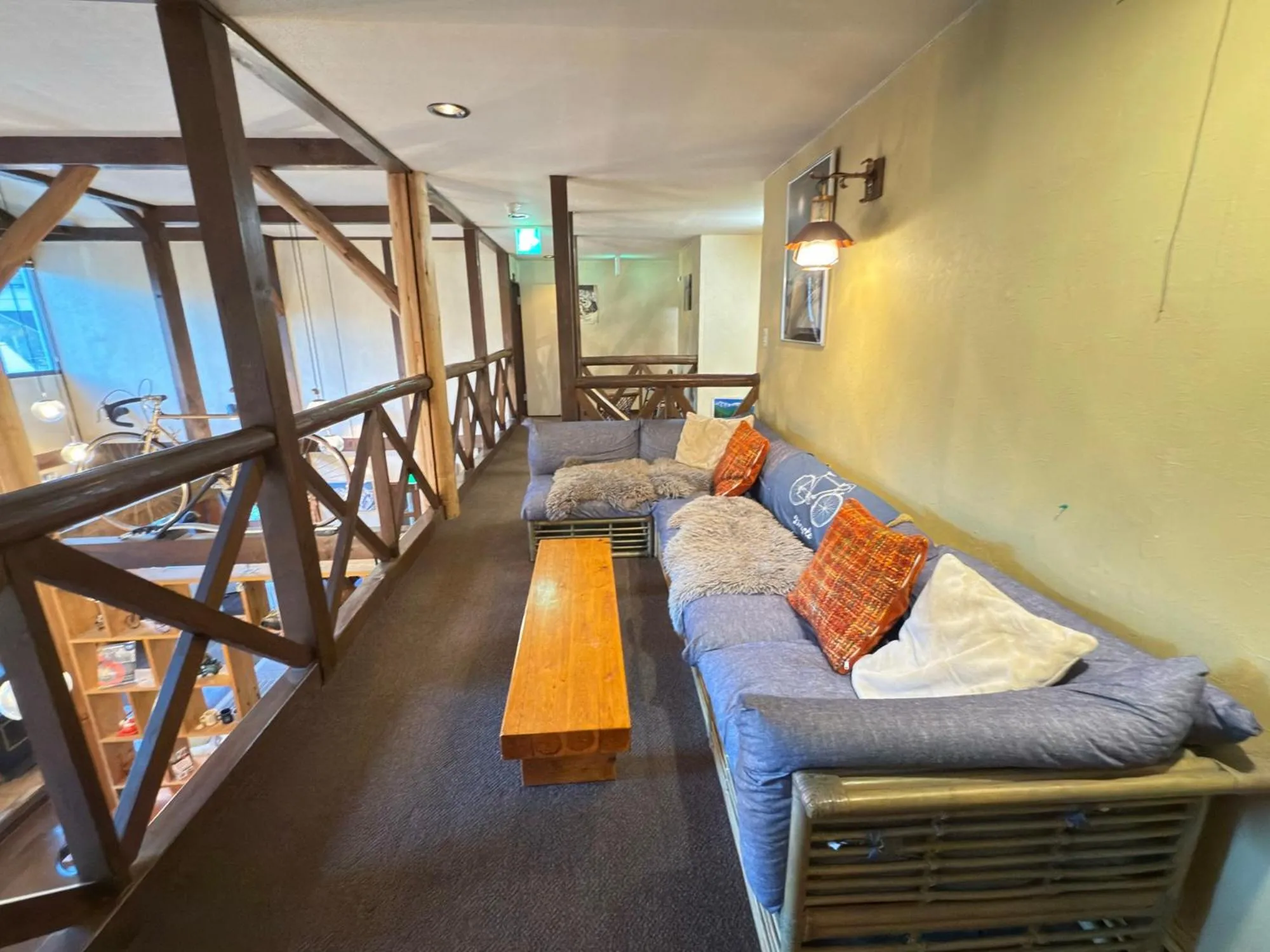 Living room, Bed in Santana Lodge Hakuba