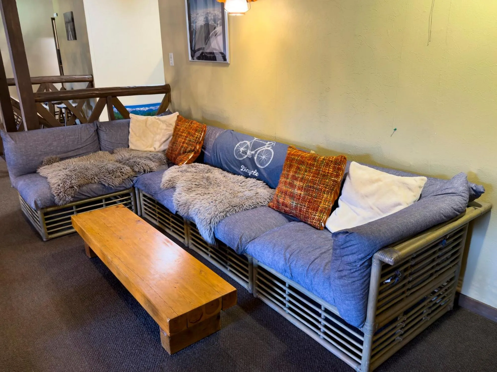 Living room, Bed in Santana Lodge Hakuba