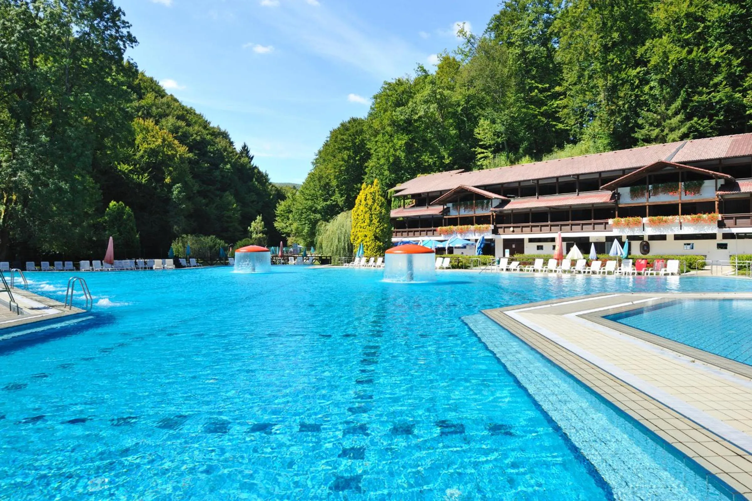 Swimming pool in Hotel Vitarium Superior - Terme Krka