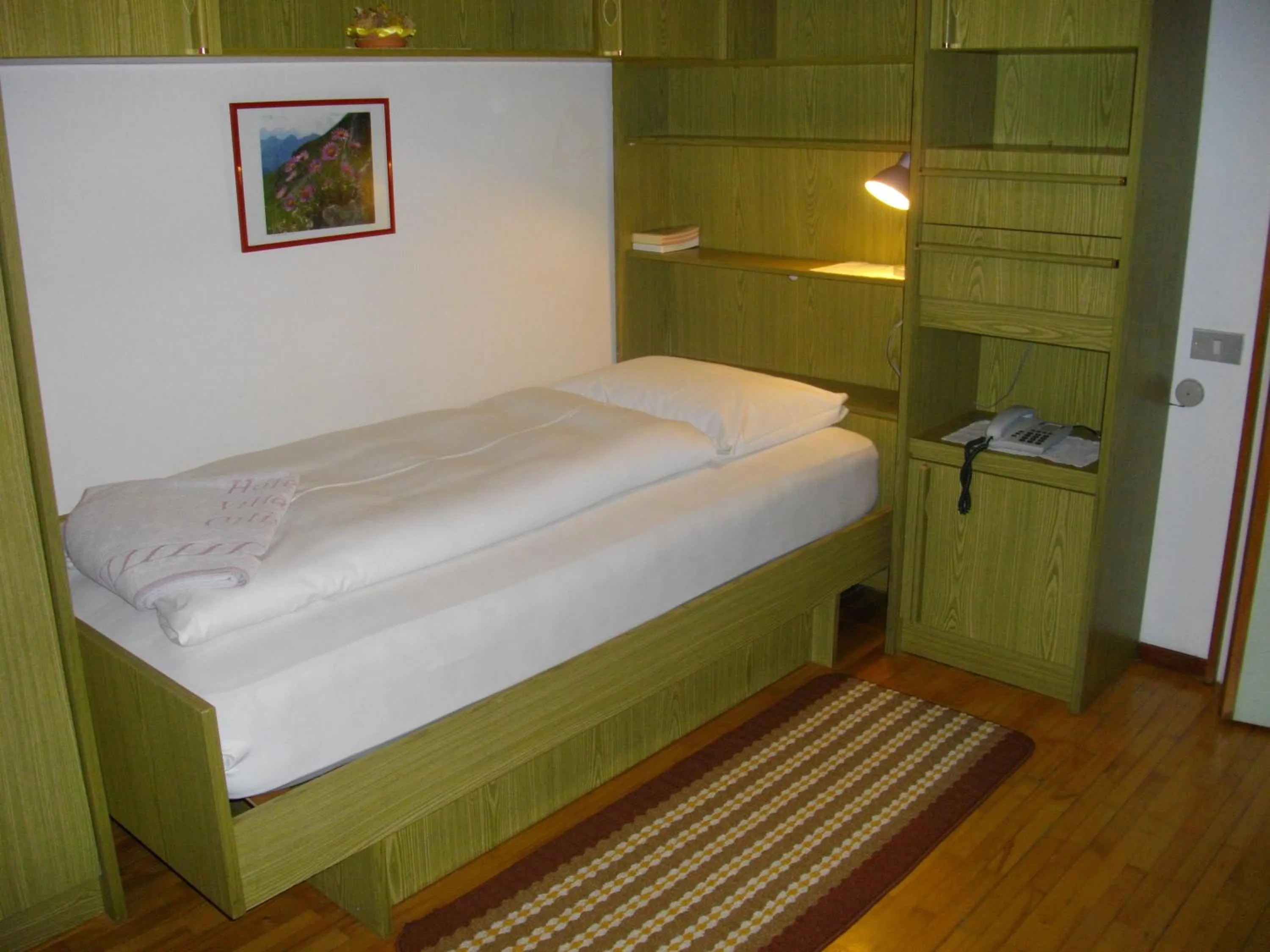 Bed in Hotel Villa Emilia